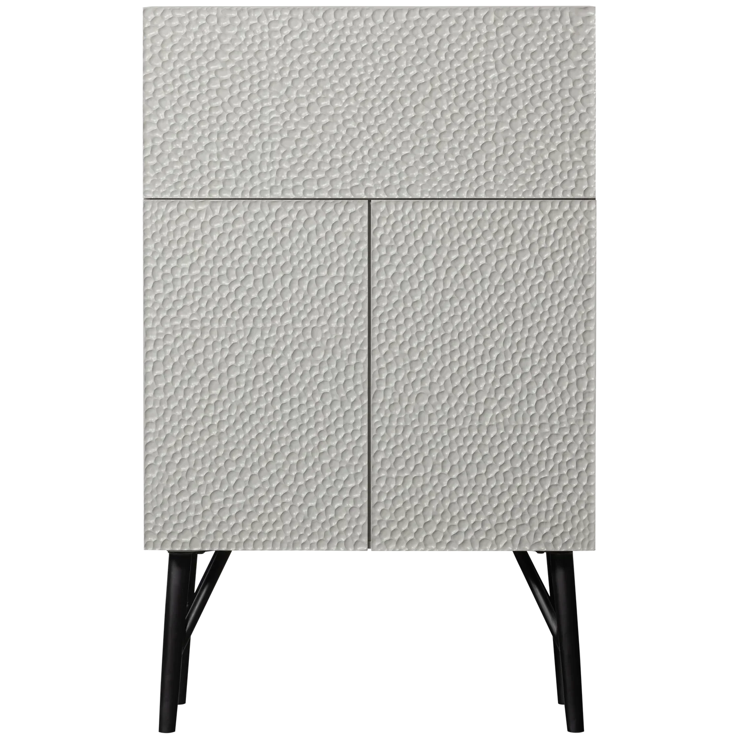 Barek CARVED szare drewno mango - Image 3