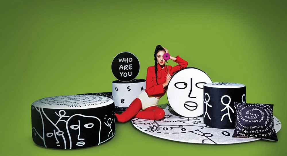 Dywan CHOREOGRAPHER biały - Image 2