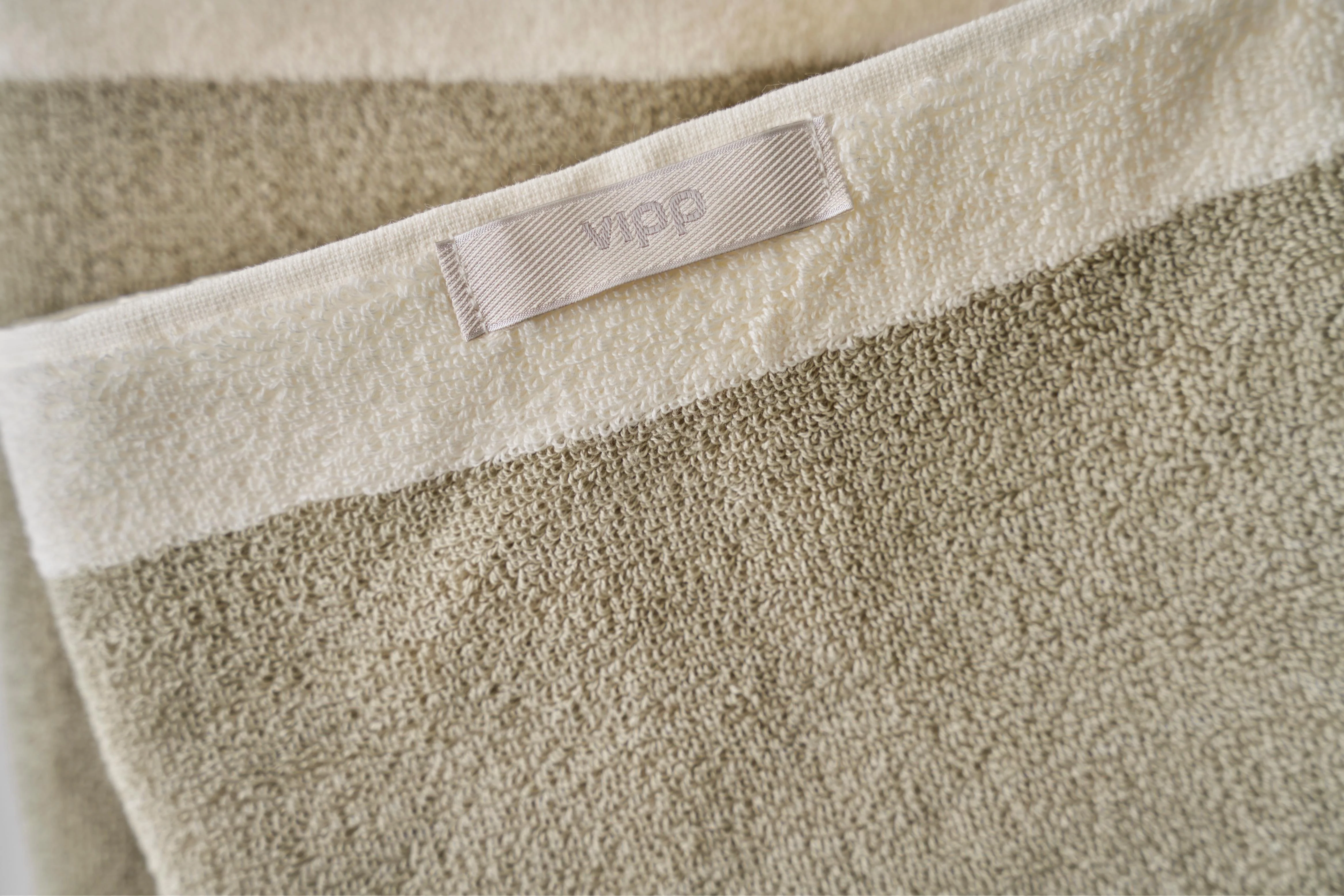 Dywanik łazienkowy VIPP khaki bawełna - Image 3
