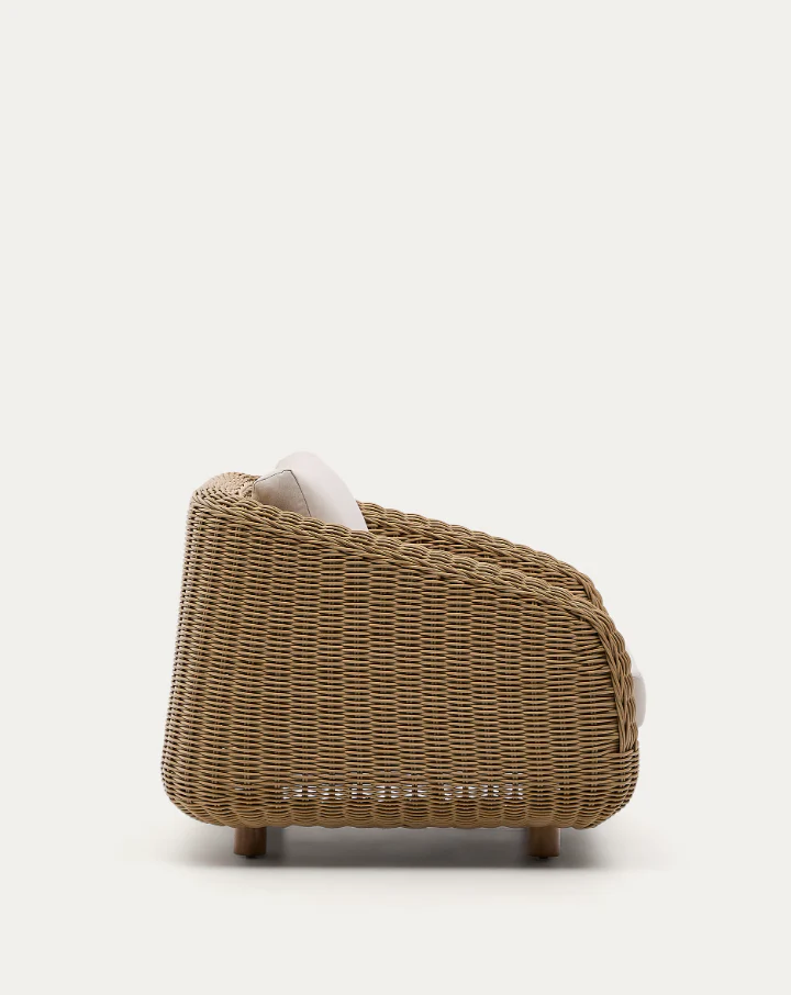 Fotel zewnętrzny MERIA rattan syntetyczny - Image 4
