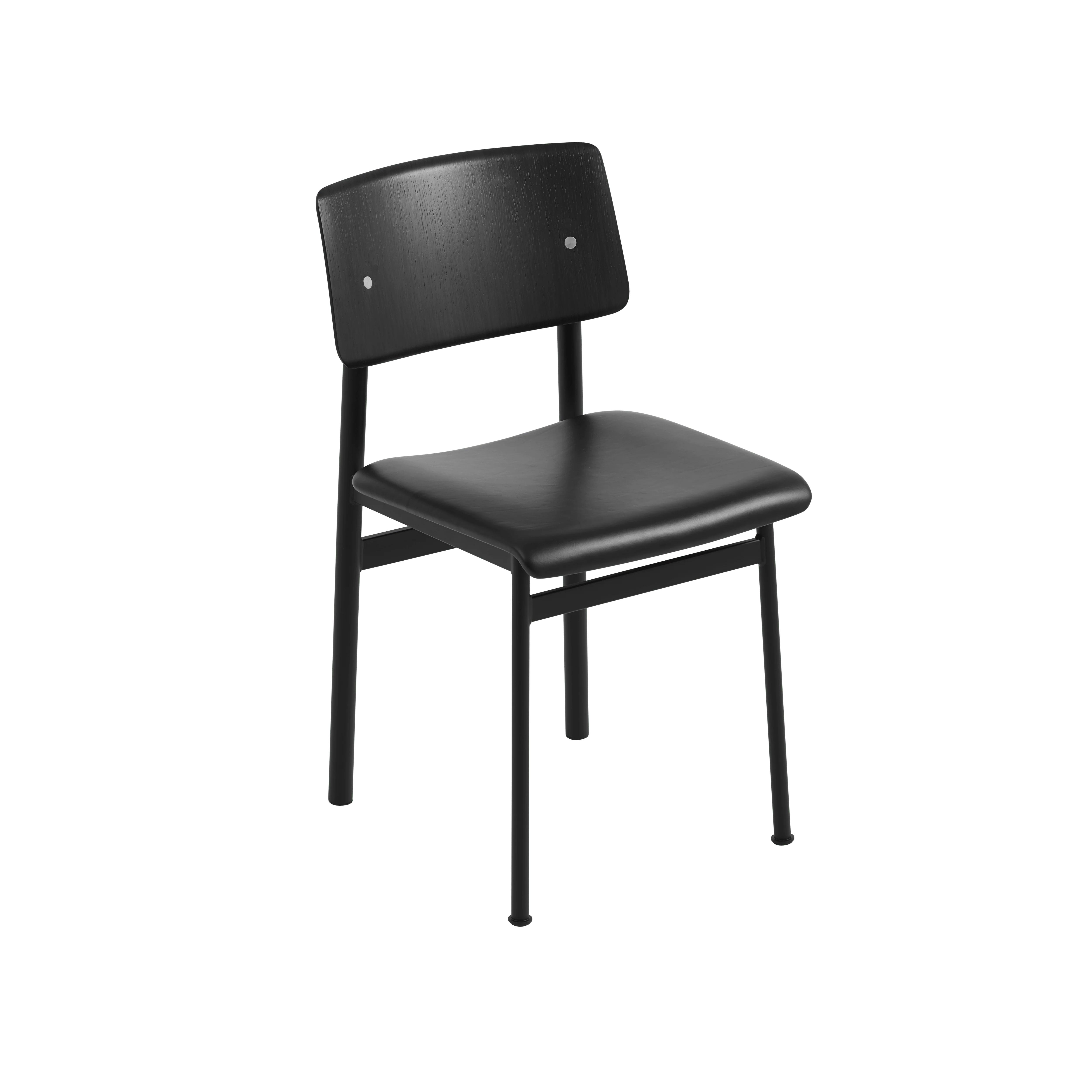 Krzesło LOFT personalizowane z czarną podstawą - Image 3