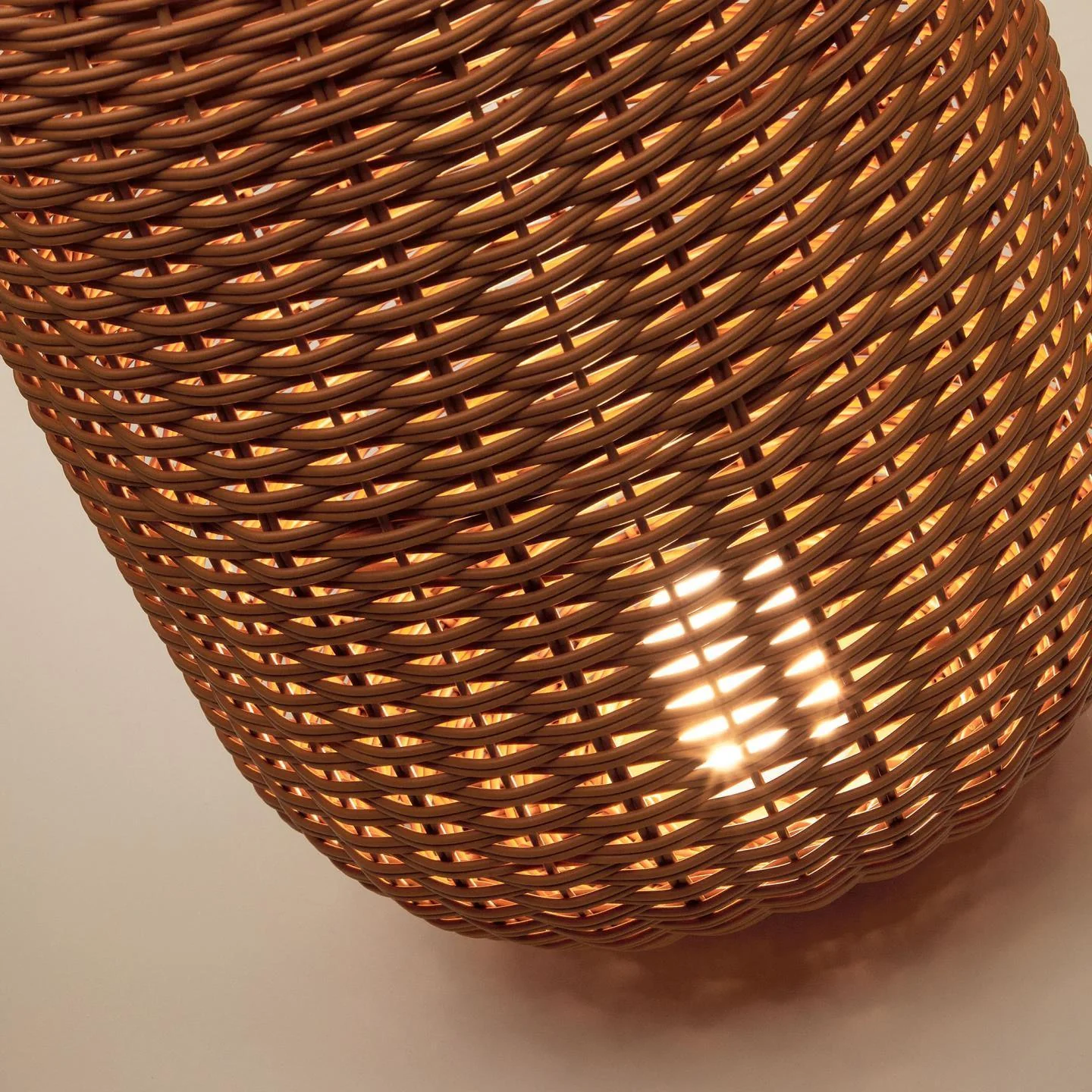 Lampa akumulatorowa SARANELLA brązowy rattan - Image 17