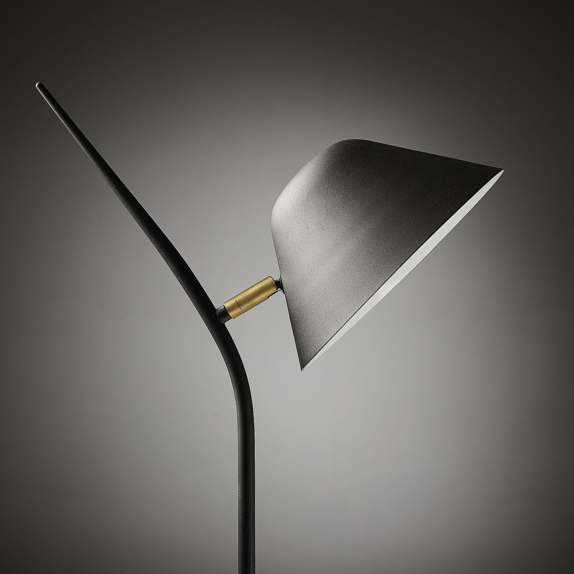 Lampa podłogowa do czytania AURELIA czarny - Image 3