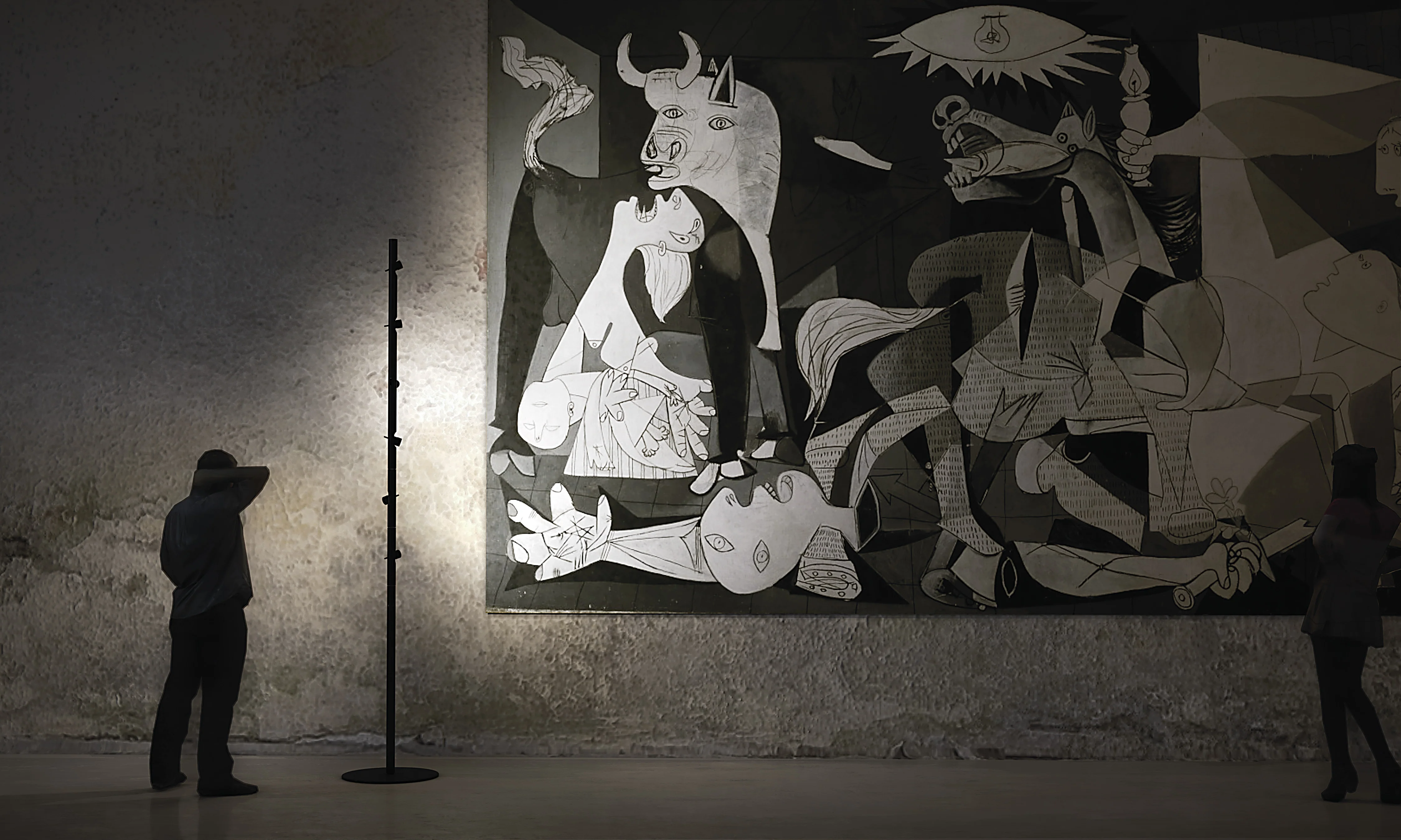 Lampa podłogowa 3-punktowa CALABRONE czarny - Image 13