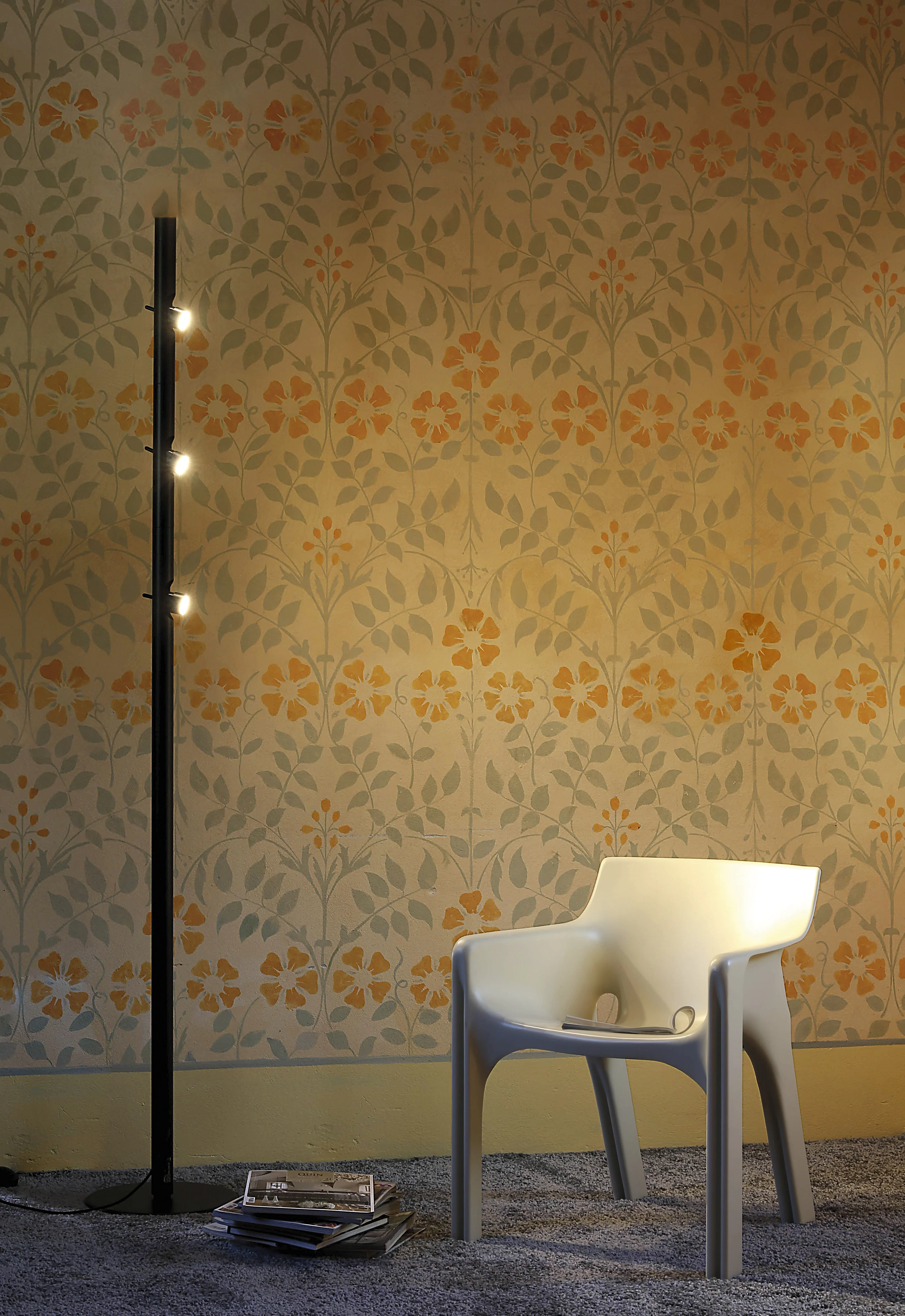Lampa podłogowa 3-punktowa CALABRONE czarny - Image 2
