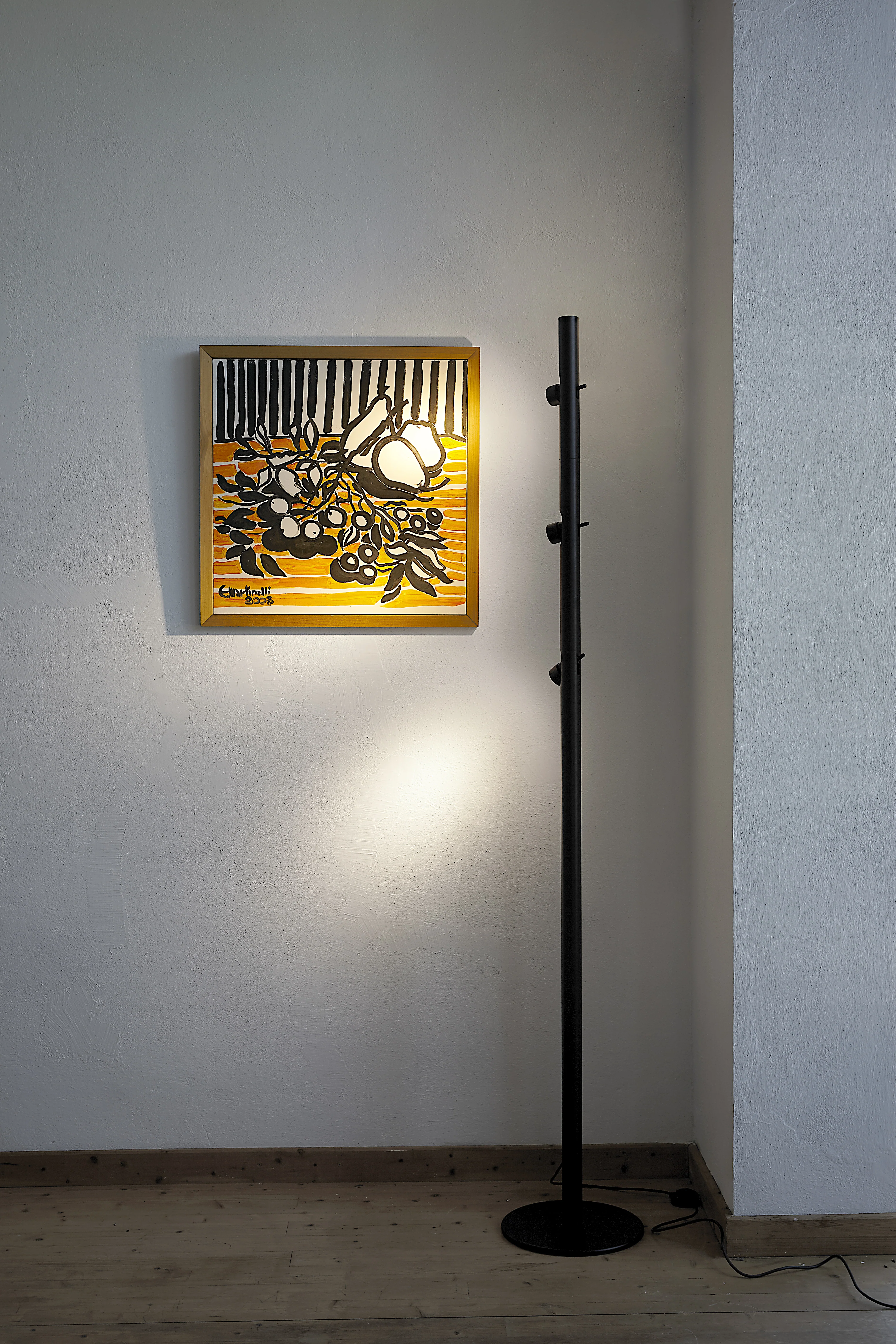 Lampa podłogowa 3-punktowa CALABRONE czarny - Image 5