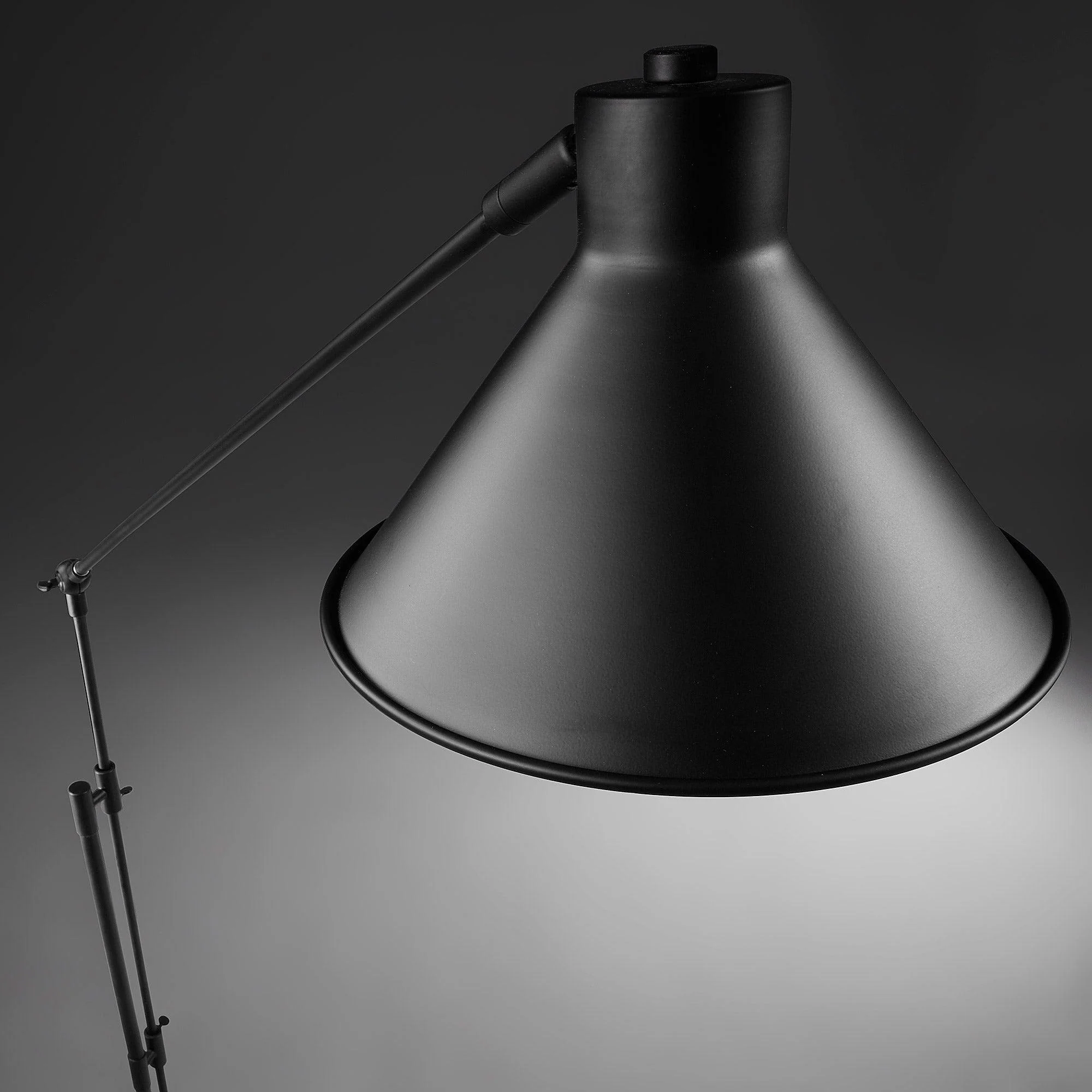 Lampa podłogowa do czytania DIONE czarny - Image 3
