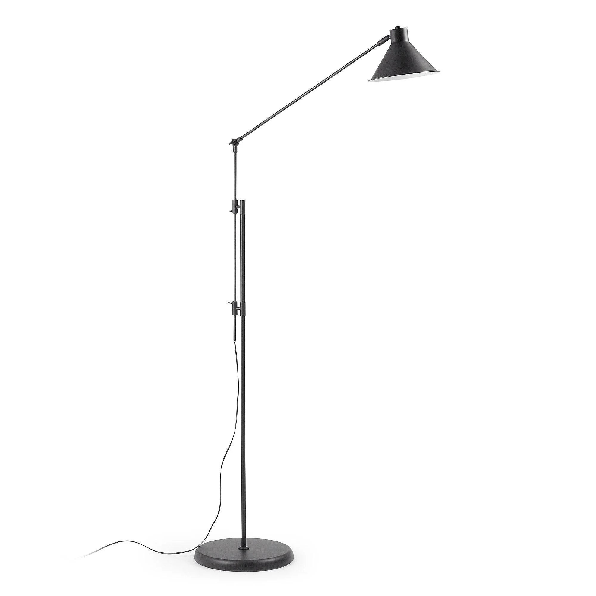 Lampa podłogowa do czytania DIONE czarny - Image 6