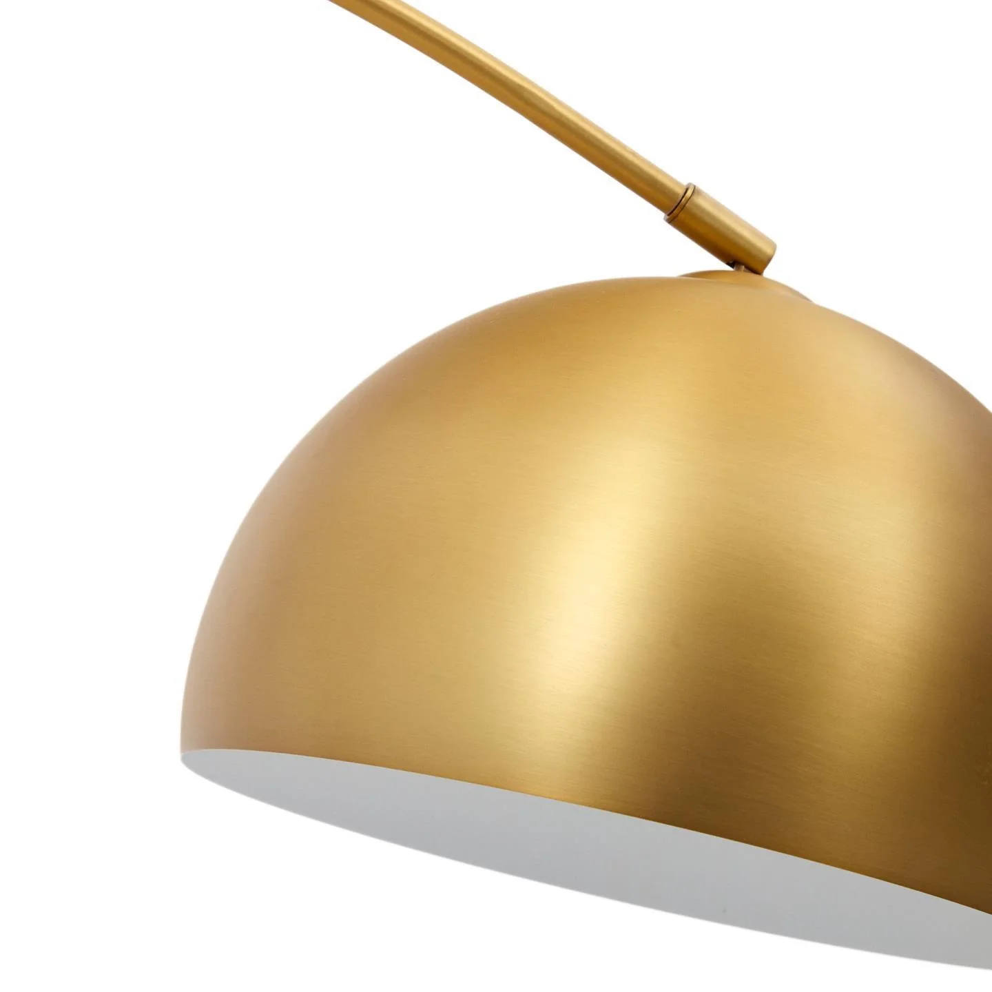 Lampa podłogowa łukowa MADALI mosiężny - Image 3