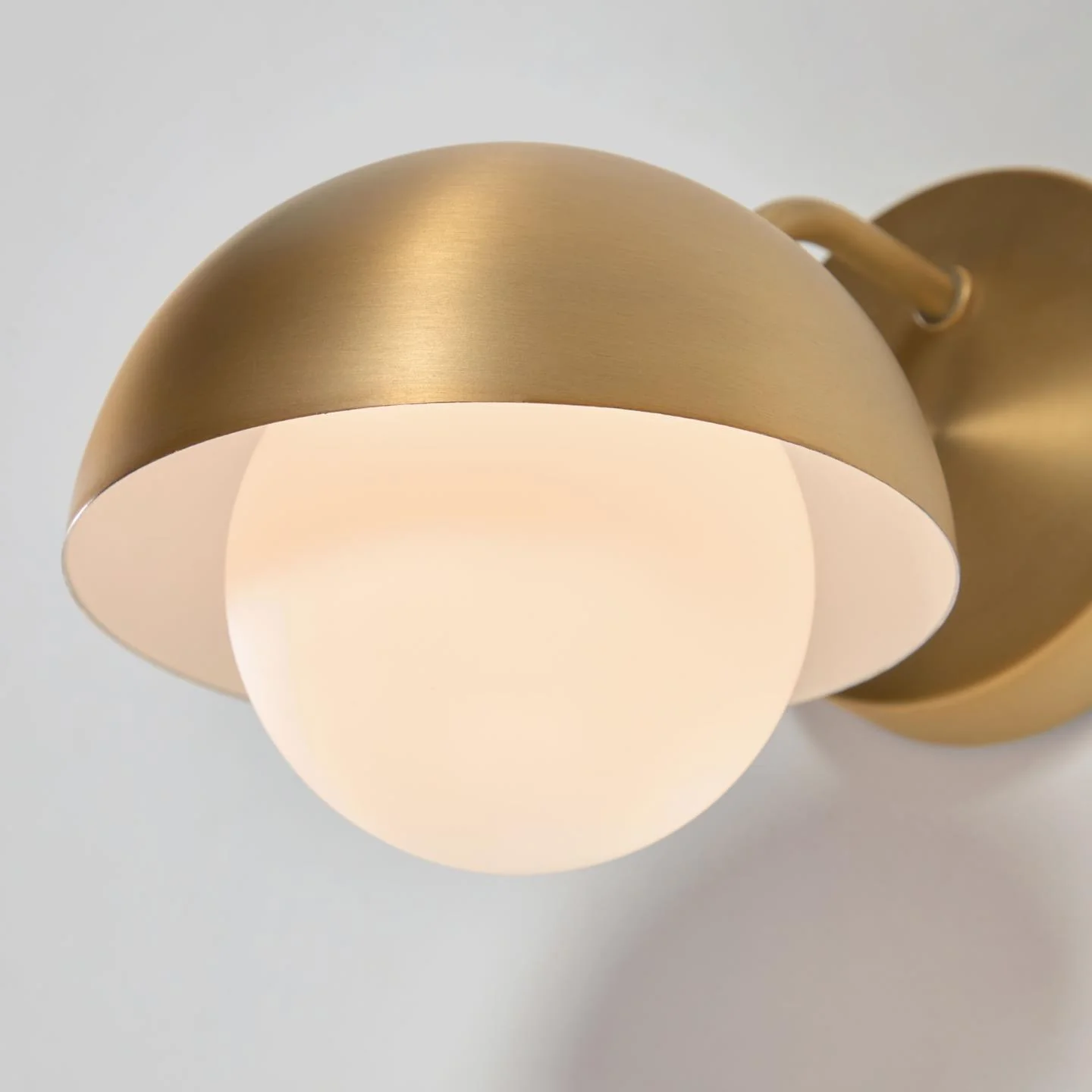 Lampa ścienna LONELA mosiężny - Image 2