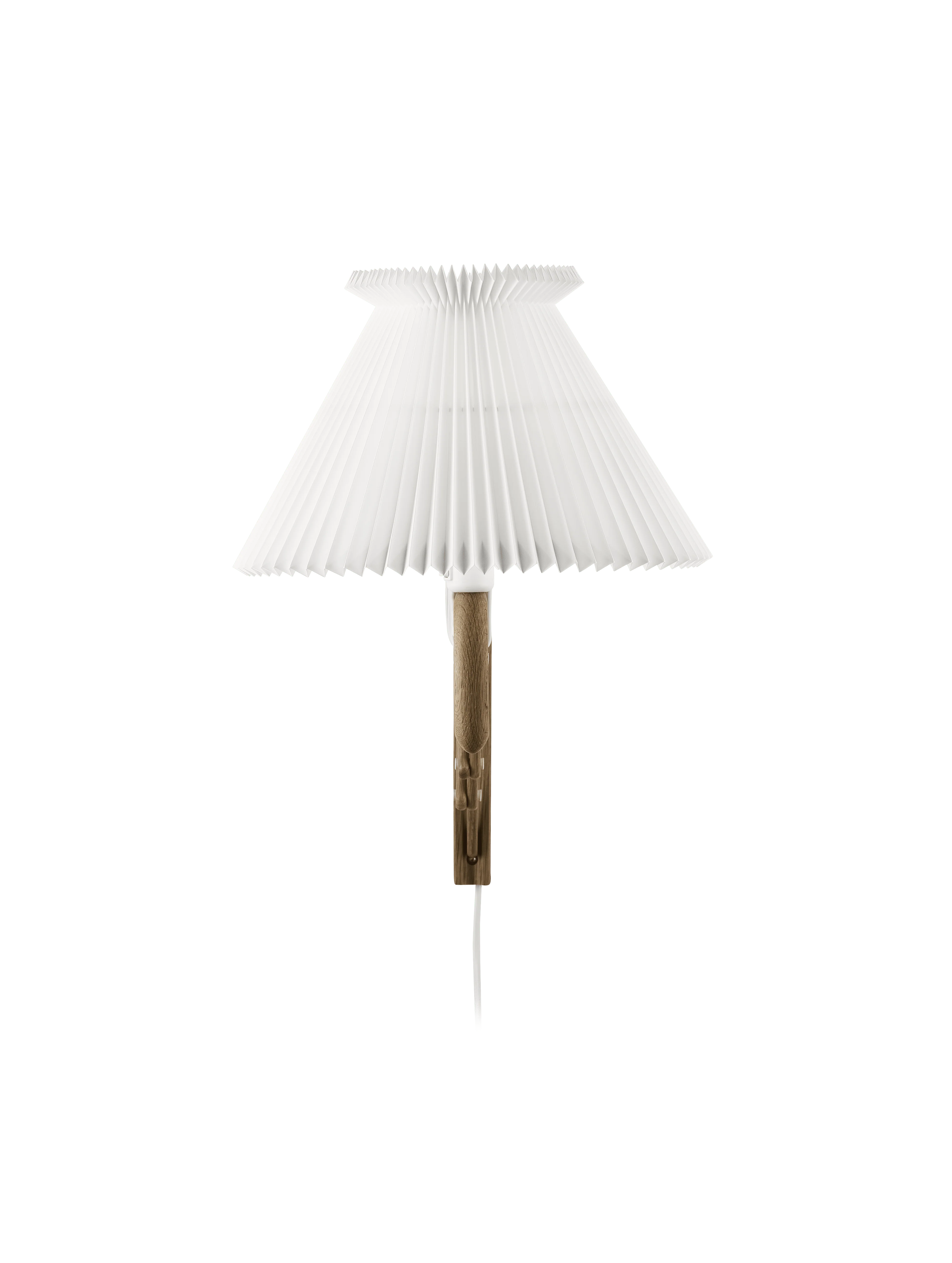 Lampa ścienna MODEL 234 6/21 SAX biały z ciemną dębową podstawą - Image 3