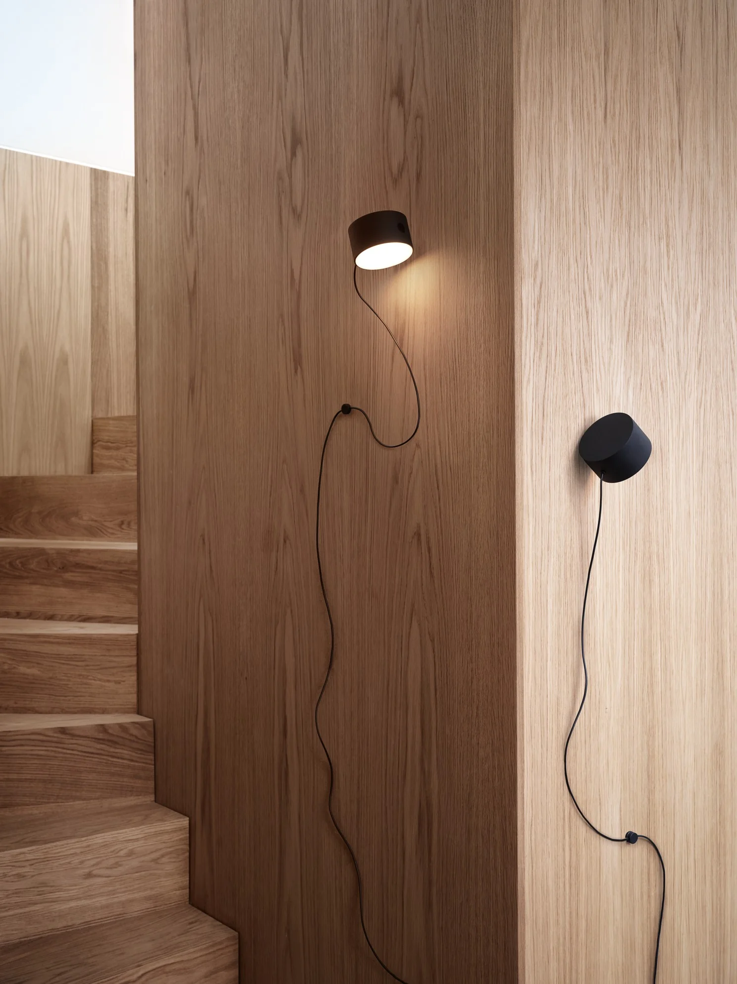Lampa ścienna POST czarny - Image 2