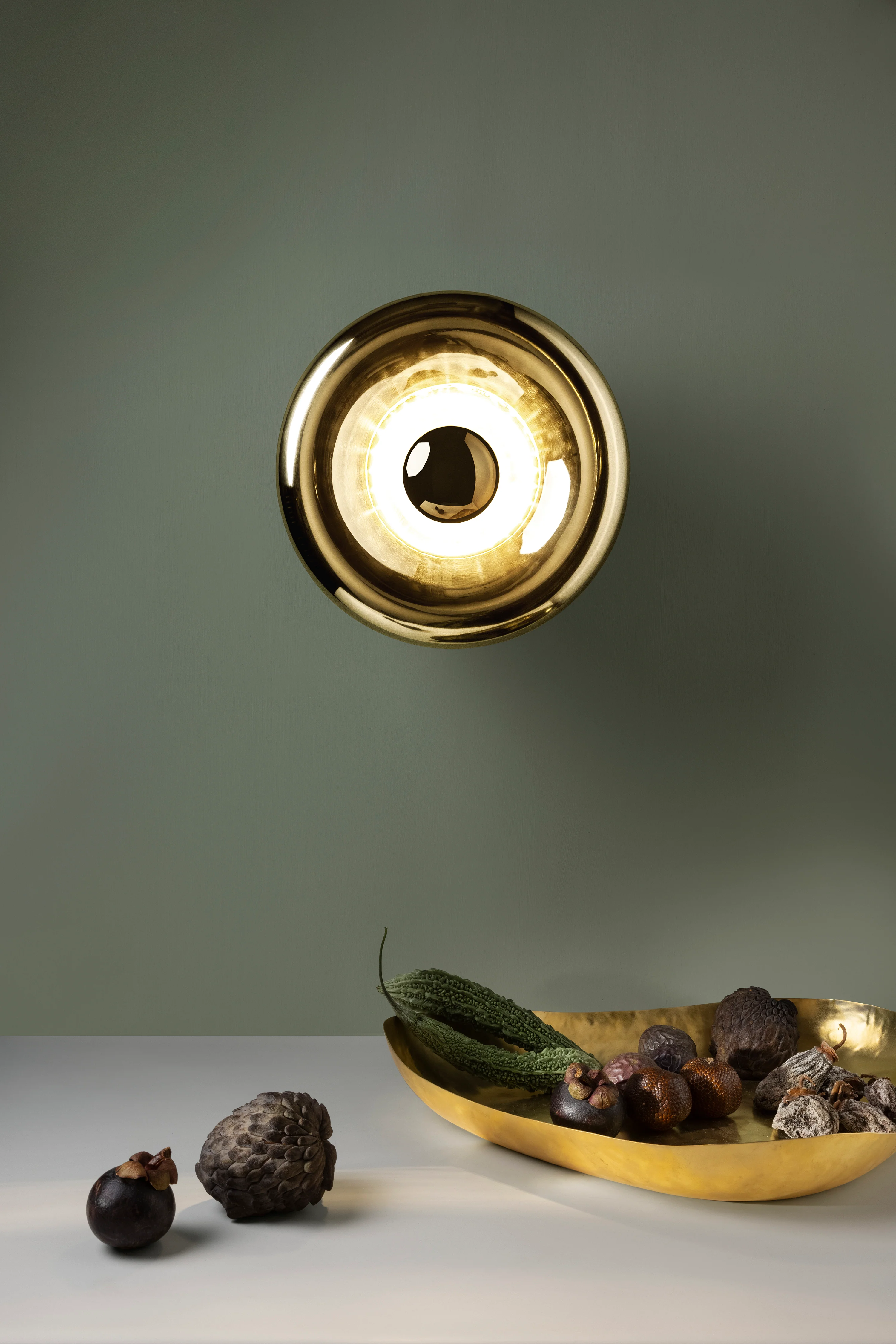 Lampa ścienna VOID mosiężny - Image 2
