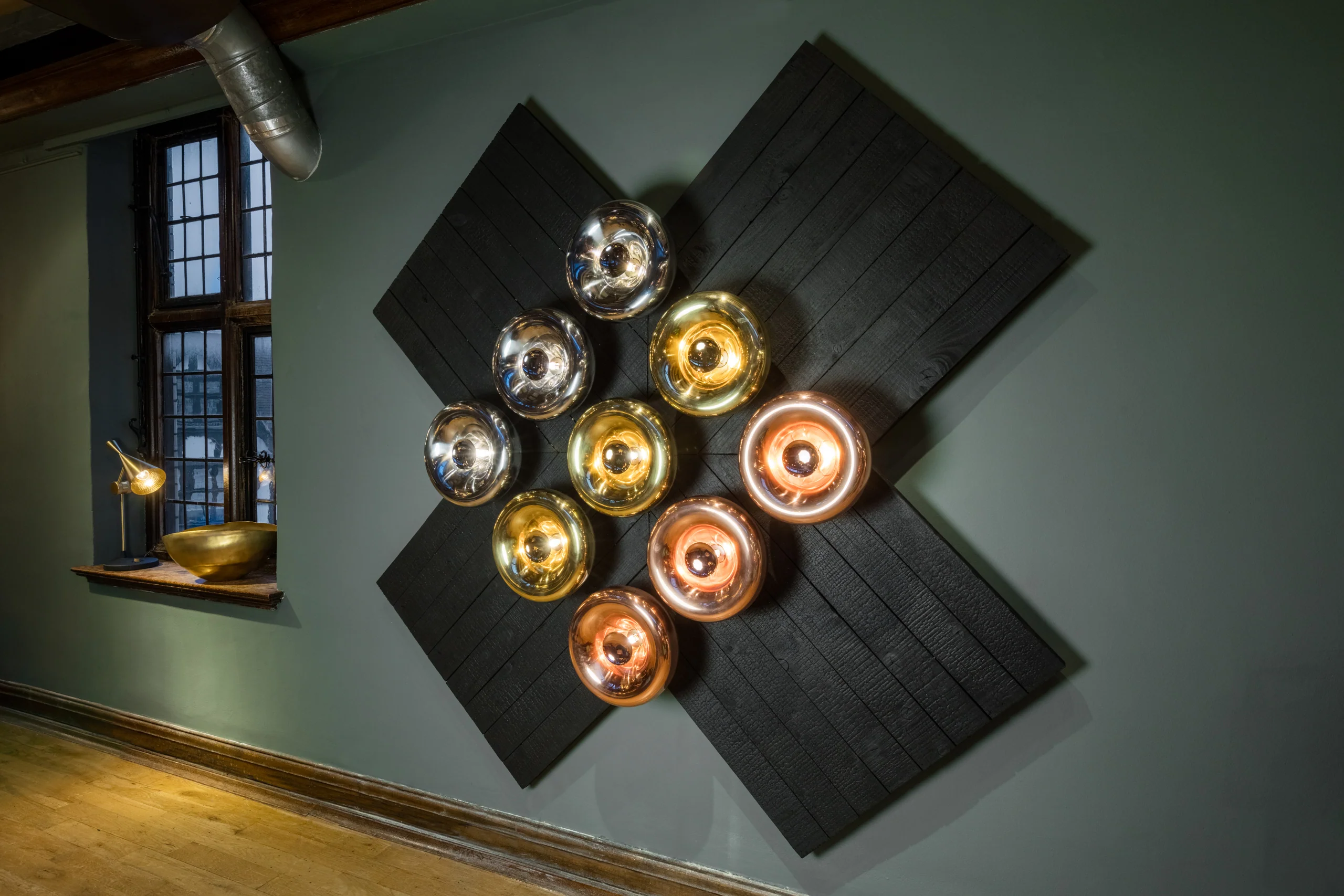 Lampa ścienna VOID mosiężny - Image 6