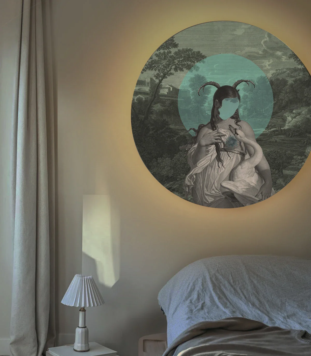 Lampa ścienna DOTS LIGHTING - ZODIAC MUSE zielony - Image 2
