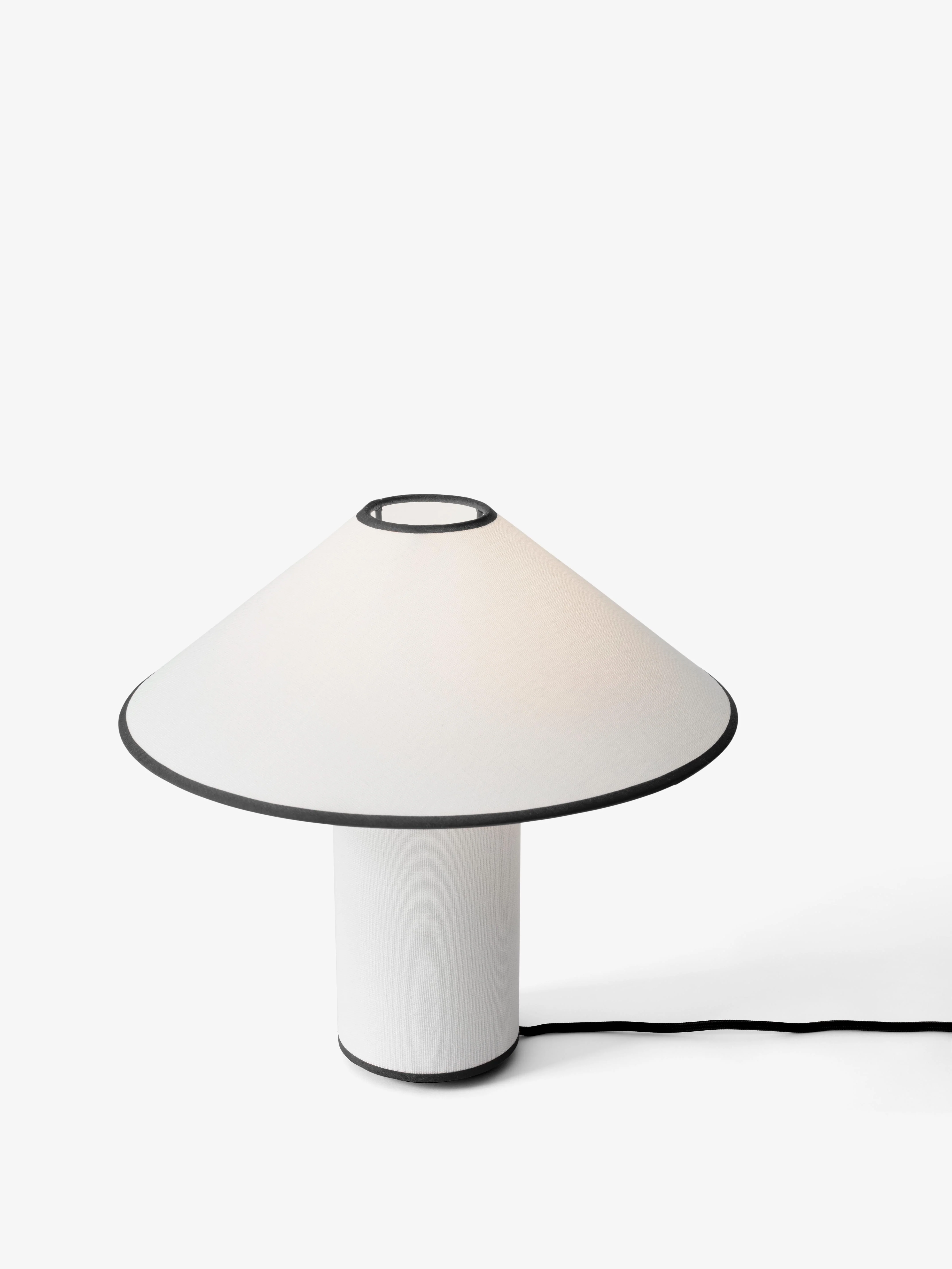 Lampa stołowa COLETTE ATD6 biały z czarnym wykończeniem - Image 3