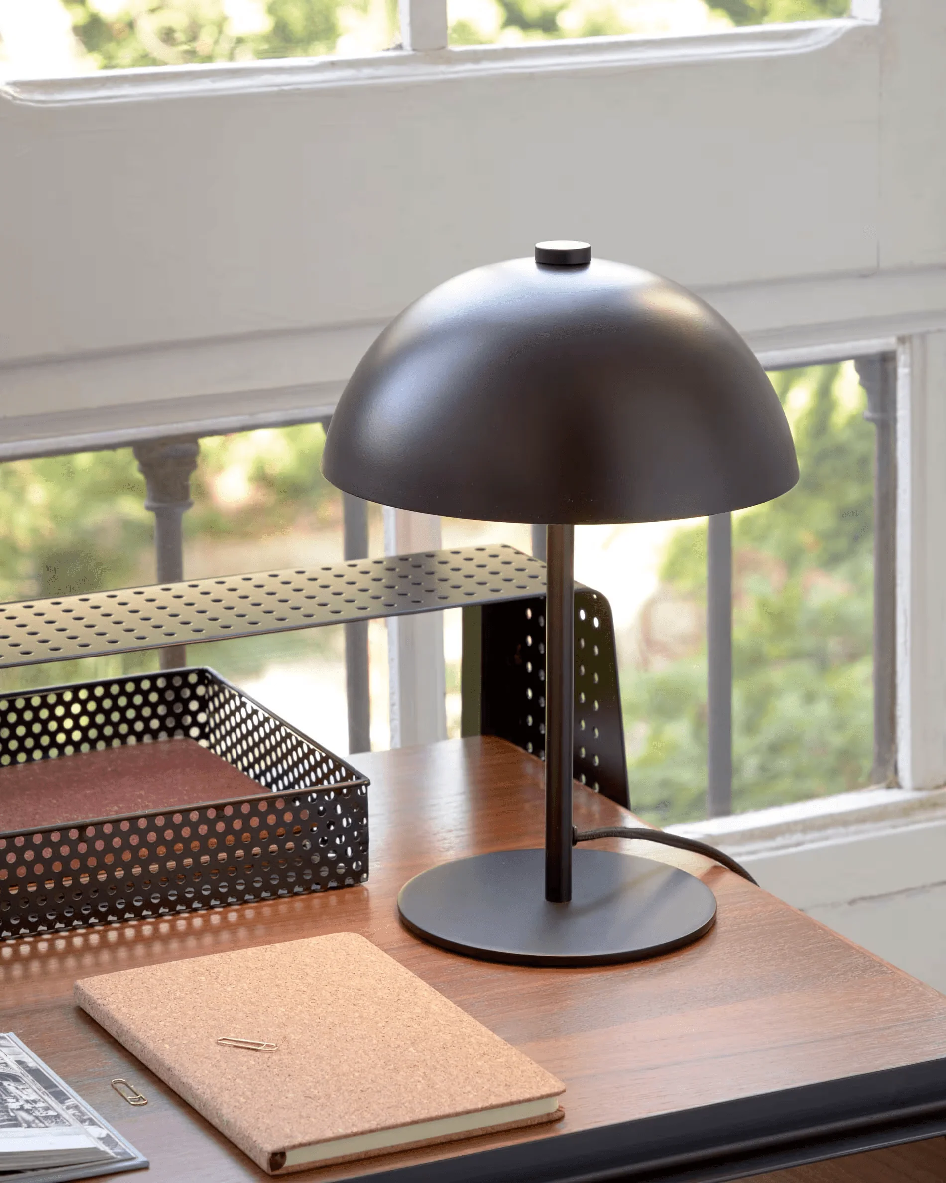 Lampa stołowa ALEYLA bordowy - Image 6