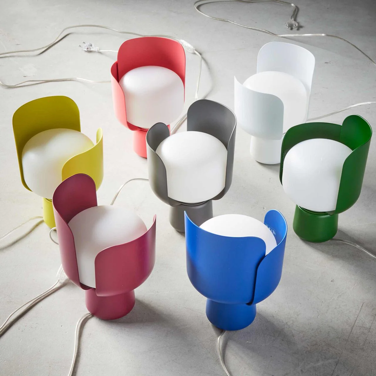 Lampa stołowa BLOM różowy - Image 3