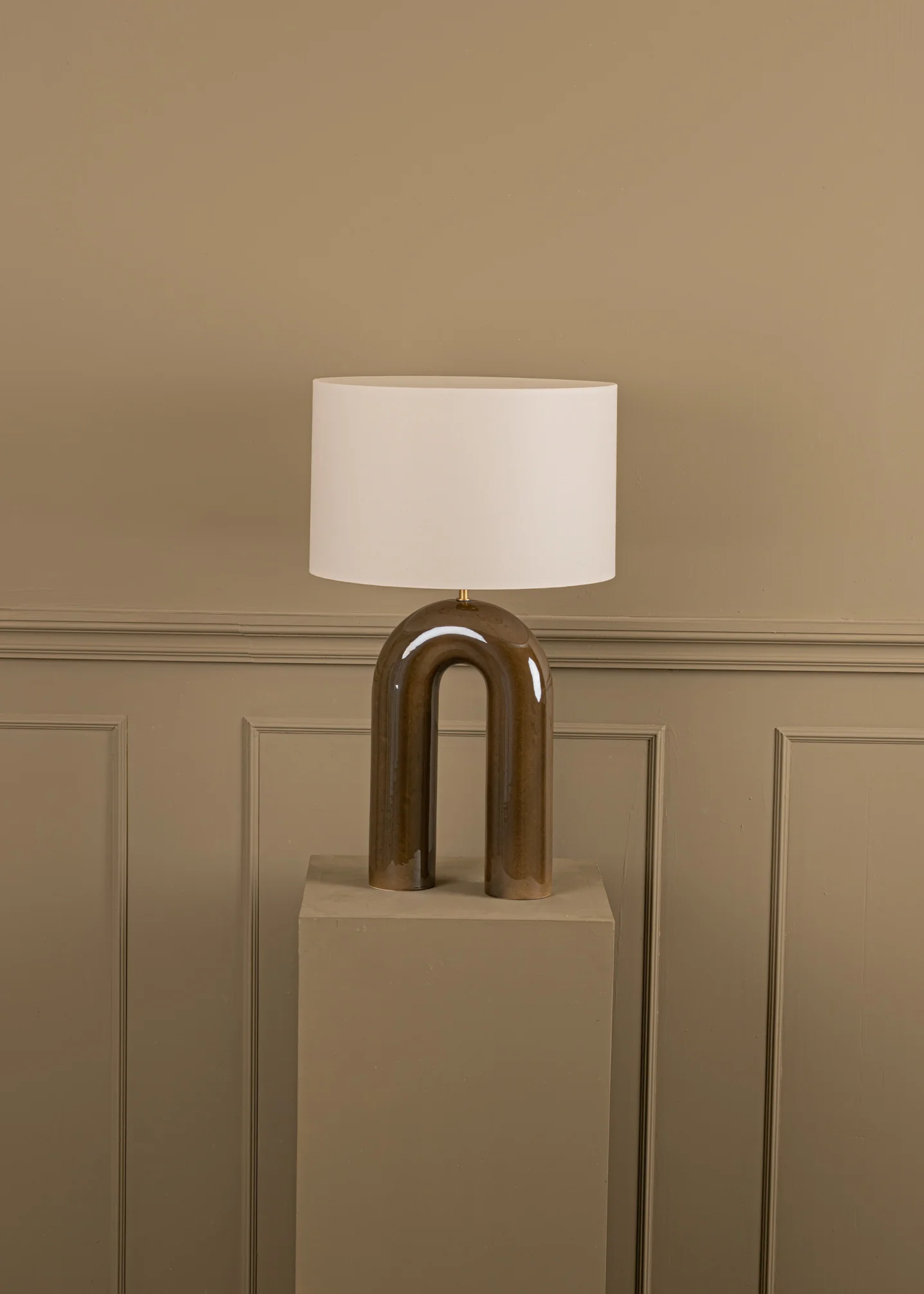 Lampa stołowa ceramiczna ARKO zielony - Image 8