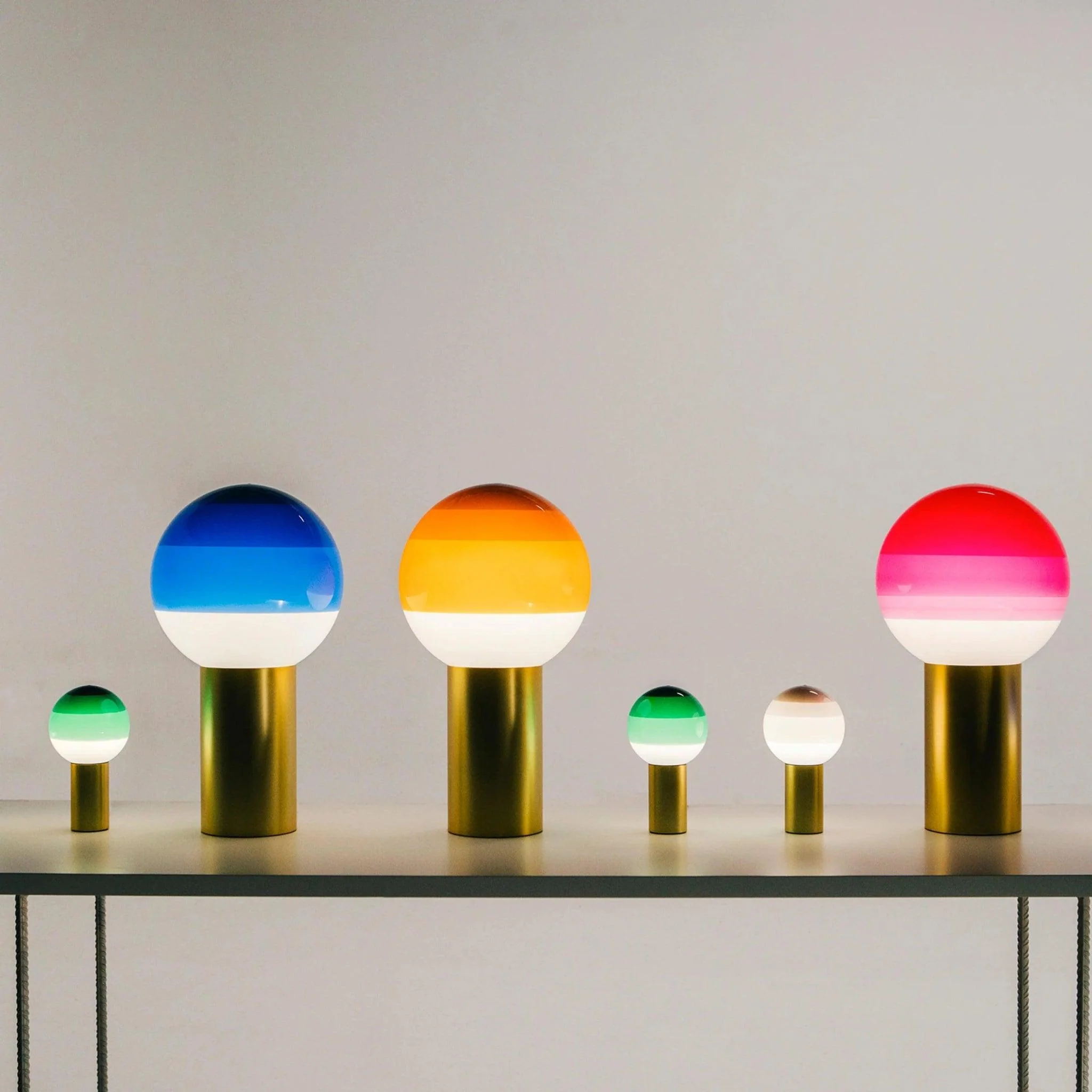 Lampa stołowa DIPPING zielony z grafitową podstawą - Image 6