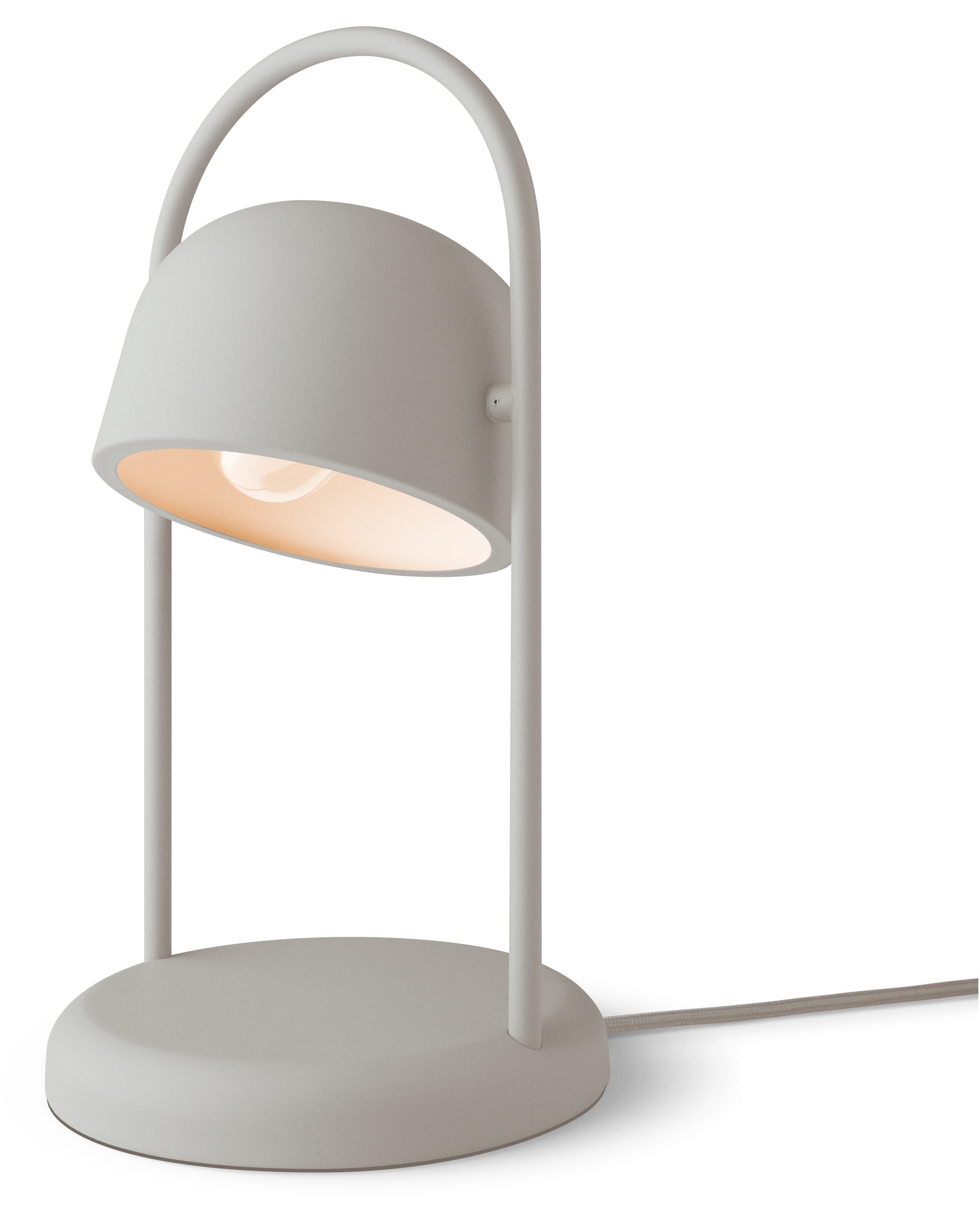 Lampa stołowa QUAY szary - Image 3