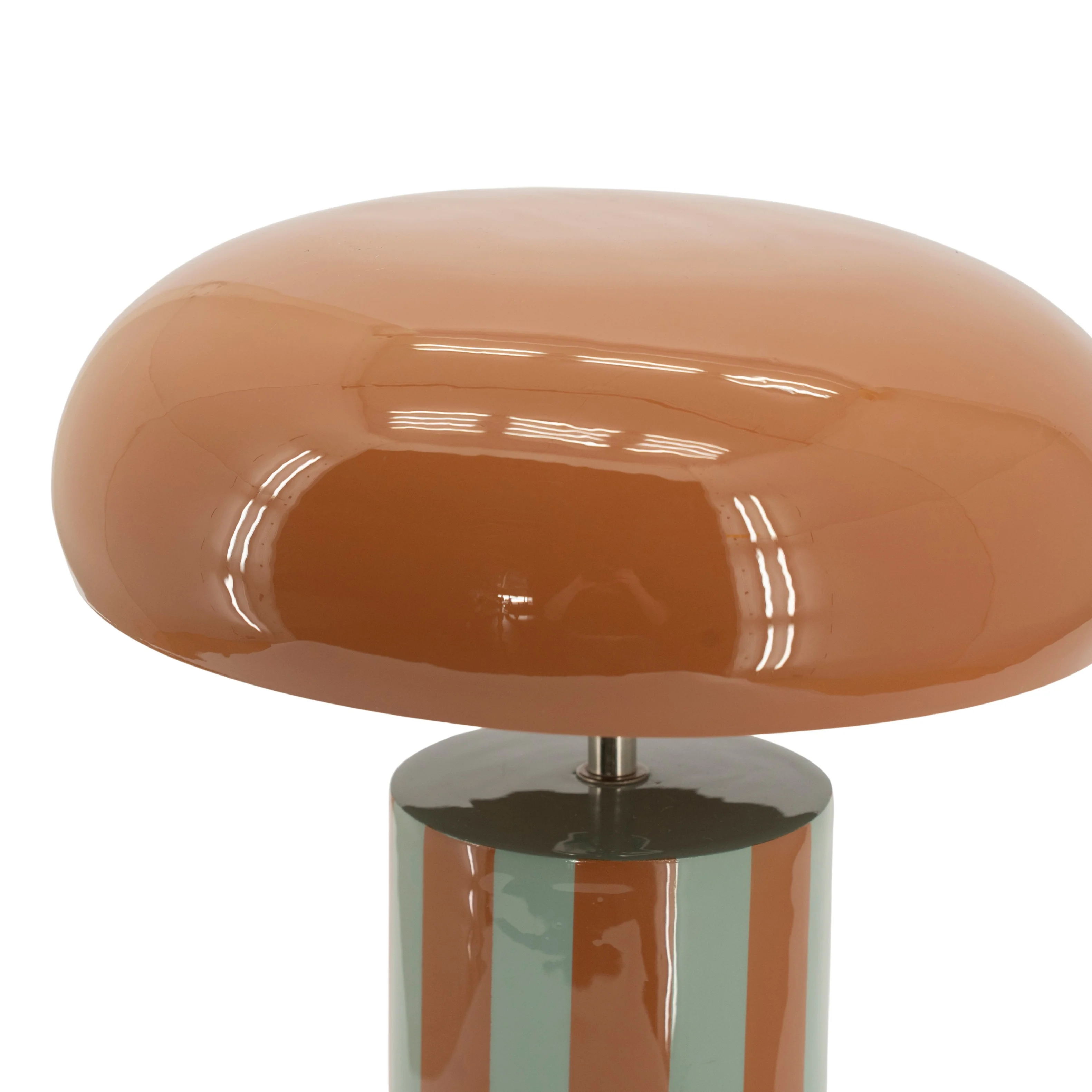 Lampa stołowa STREEPZ brązowy z niebieskim - Image 2