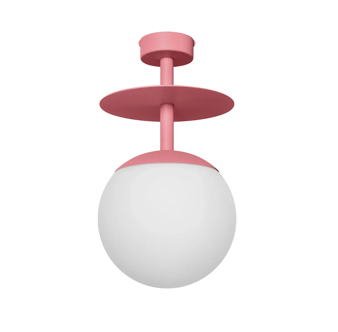 Lampa sufitowa PLAAT różowy