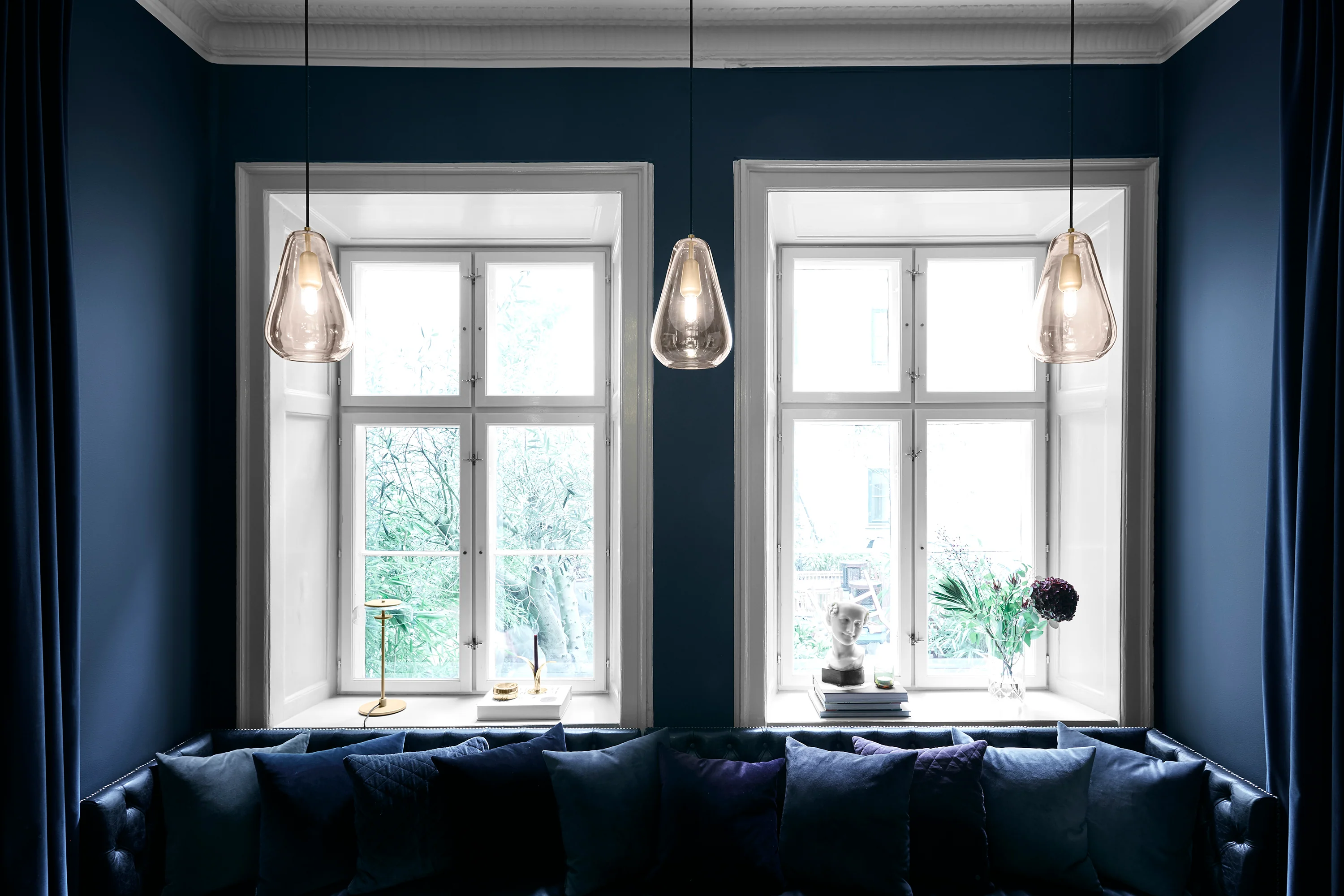 Lampa wisząca ANOLI złoty ze złotym szkłem - Image 7