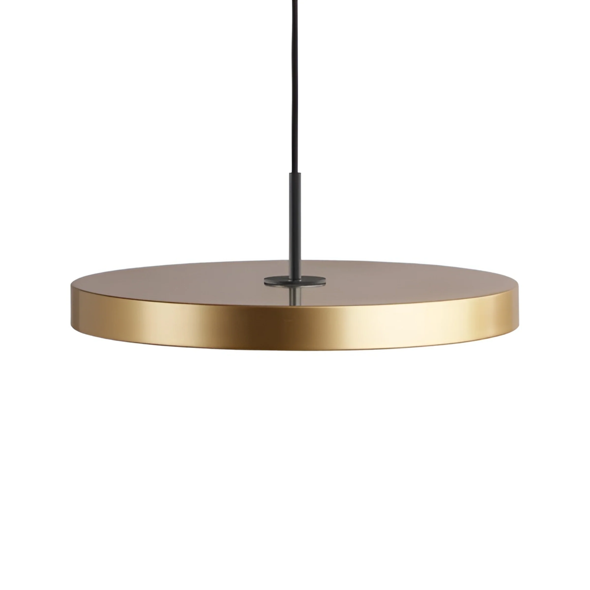 Lampa wisząca ASTERIA PLUS złoty z czarną wstawką