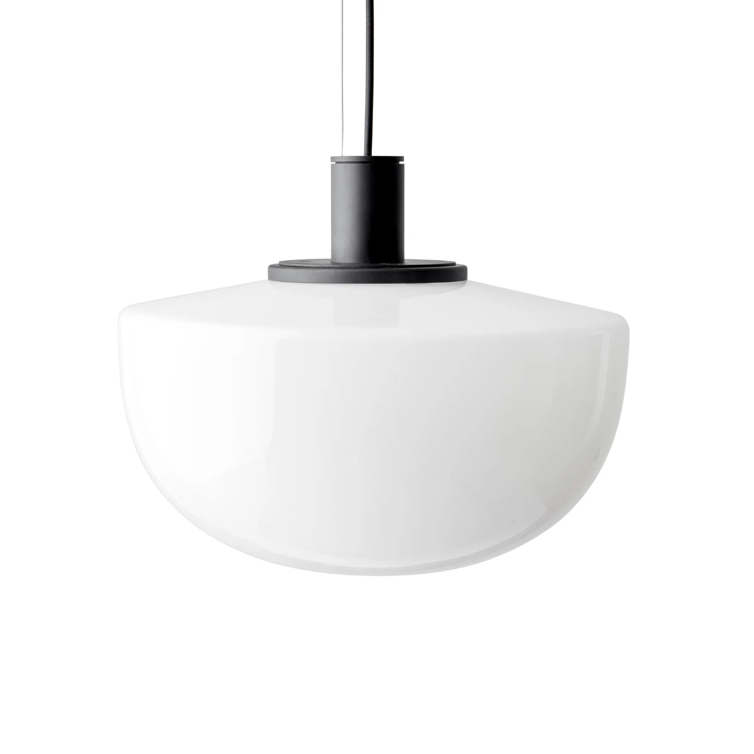 Lampa wisząca BANK szkło opalowe