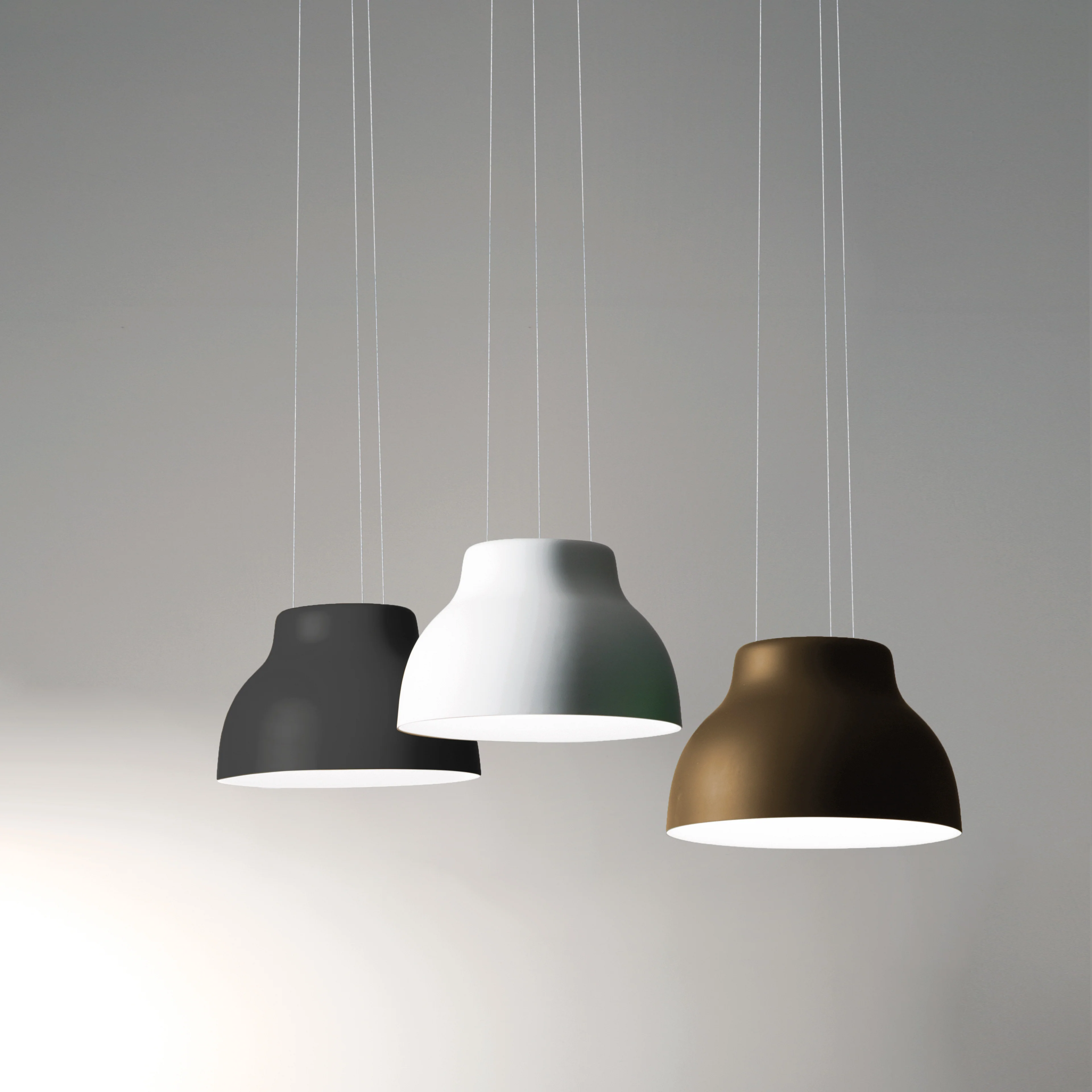 Lampa wisząca CICALA tłoczony biały - Image 5