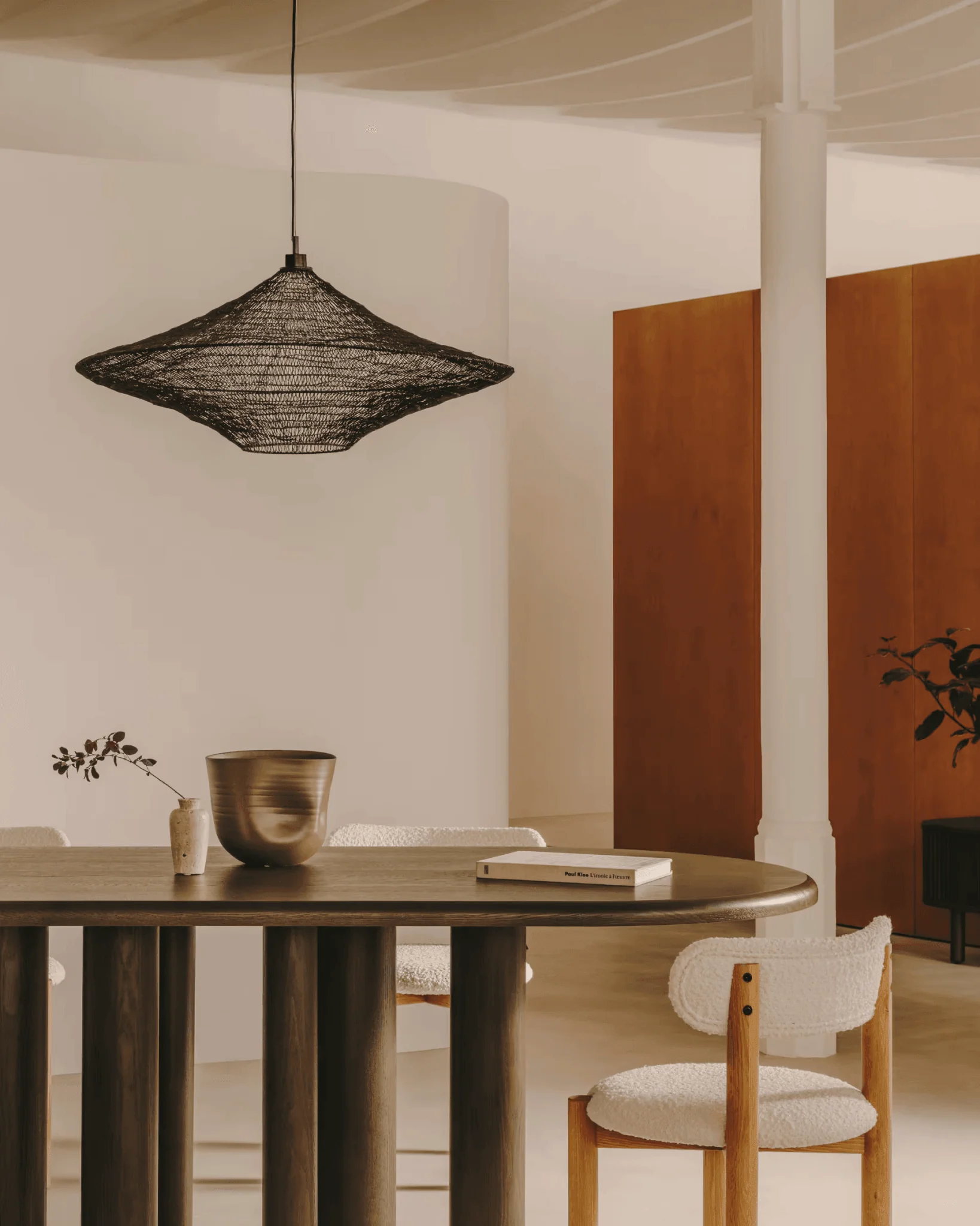 Lampa wisząca duża MAKAI czarny - Image 6