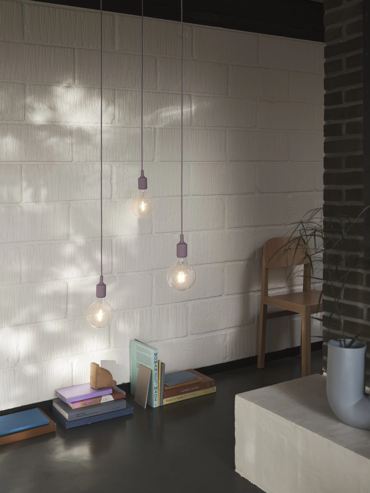 Lampa wisząca E27 biały - Image 2