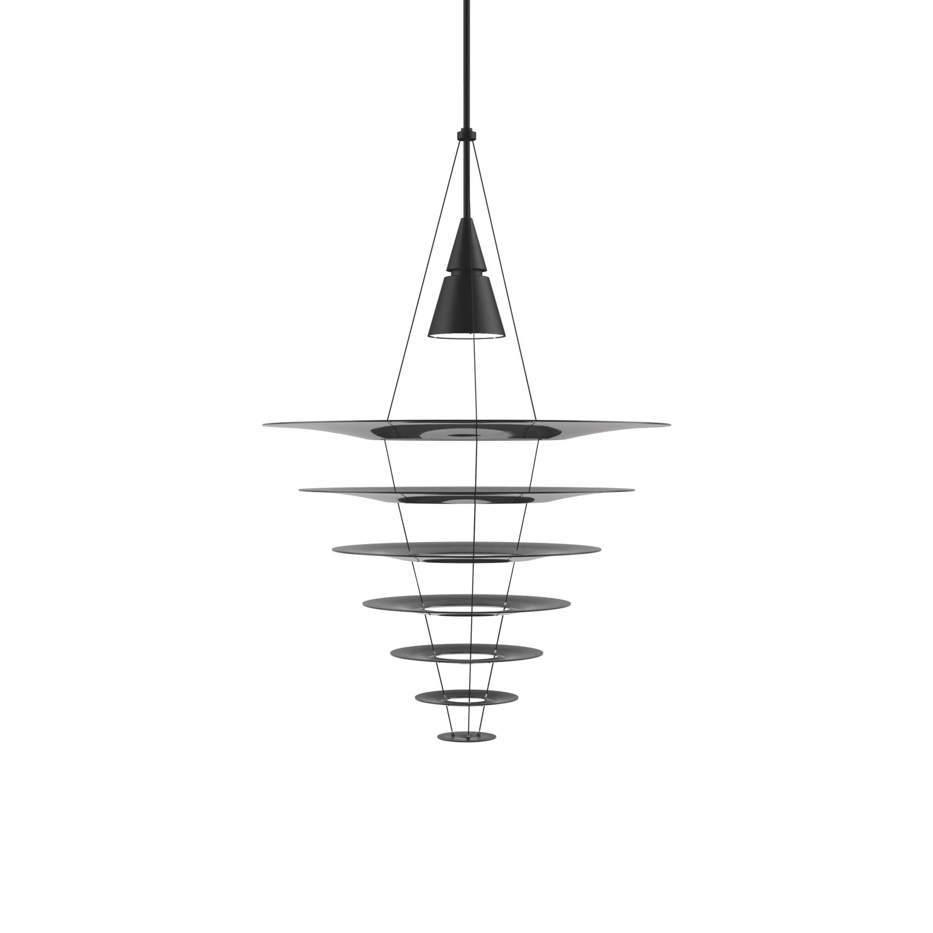 Lampa wisząca ENIGMA czarny
