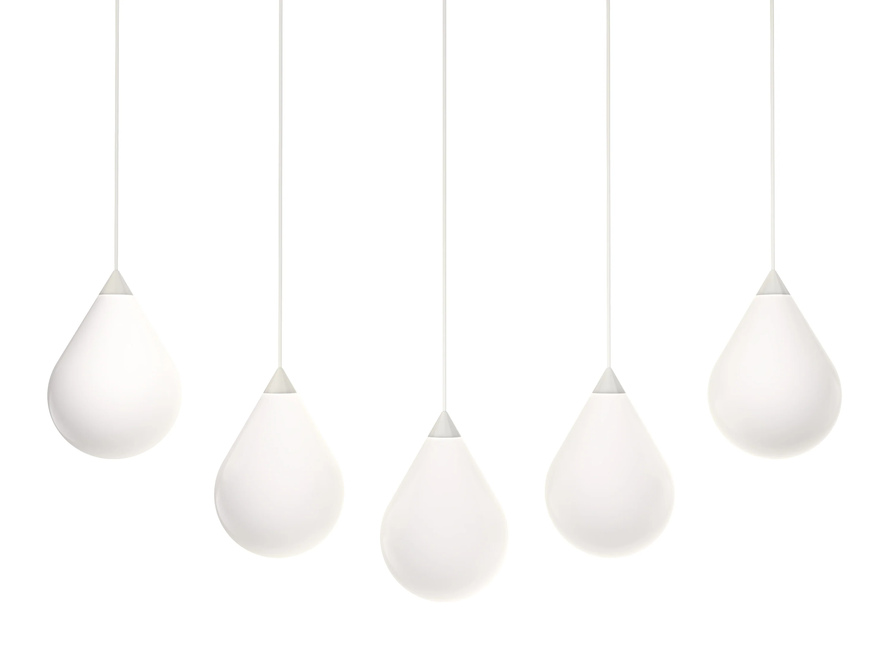 Lampa wisząca FLARE BEAD opalowy klosz - Image 13