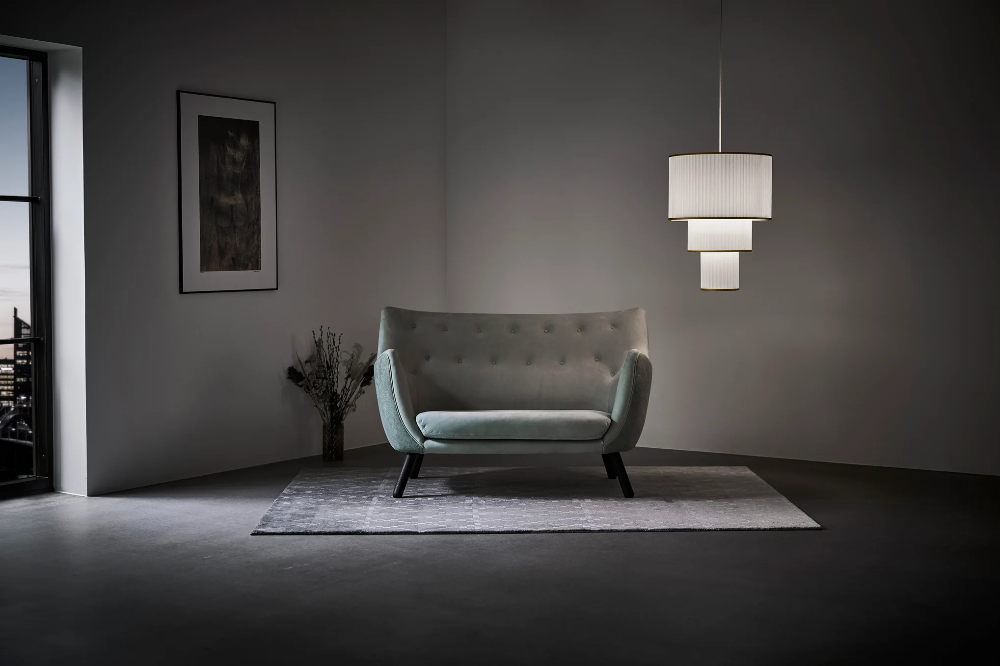 Lampa wisząca MODEL 112 PLIVELLO biały ze złotym - Image 6