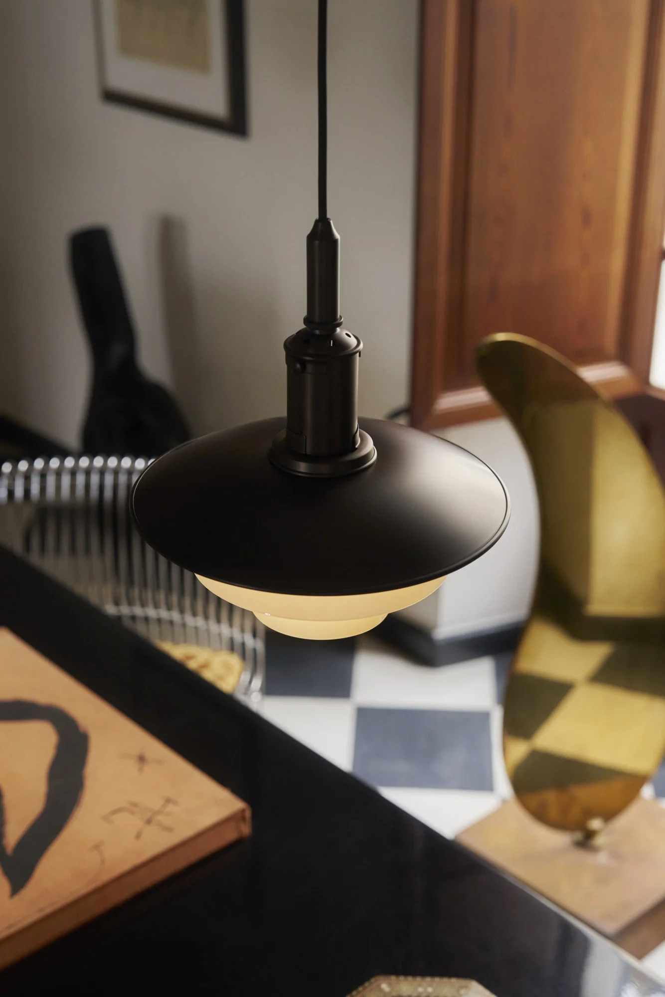 Lampa wisząca PH 3/3 biały z czarnym matowym wykończeniem - Image 24