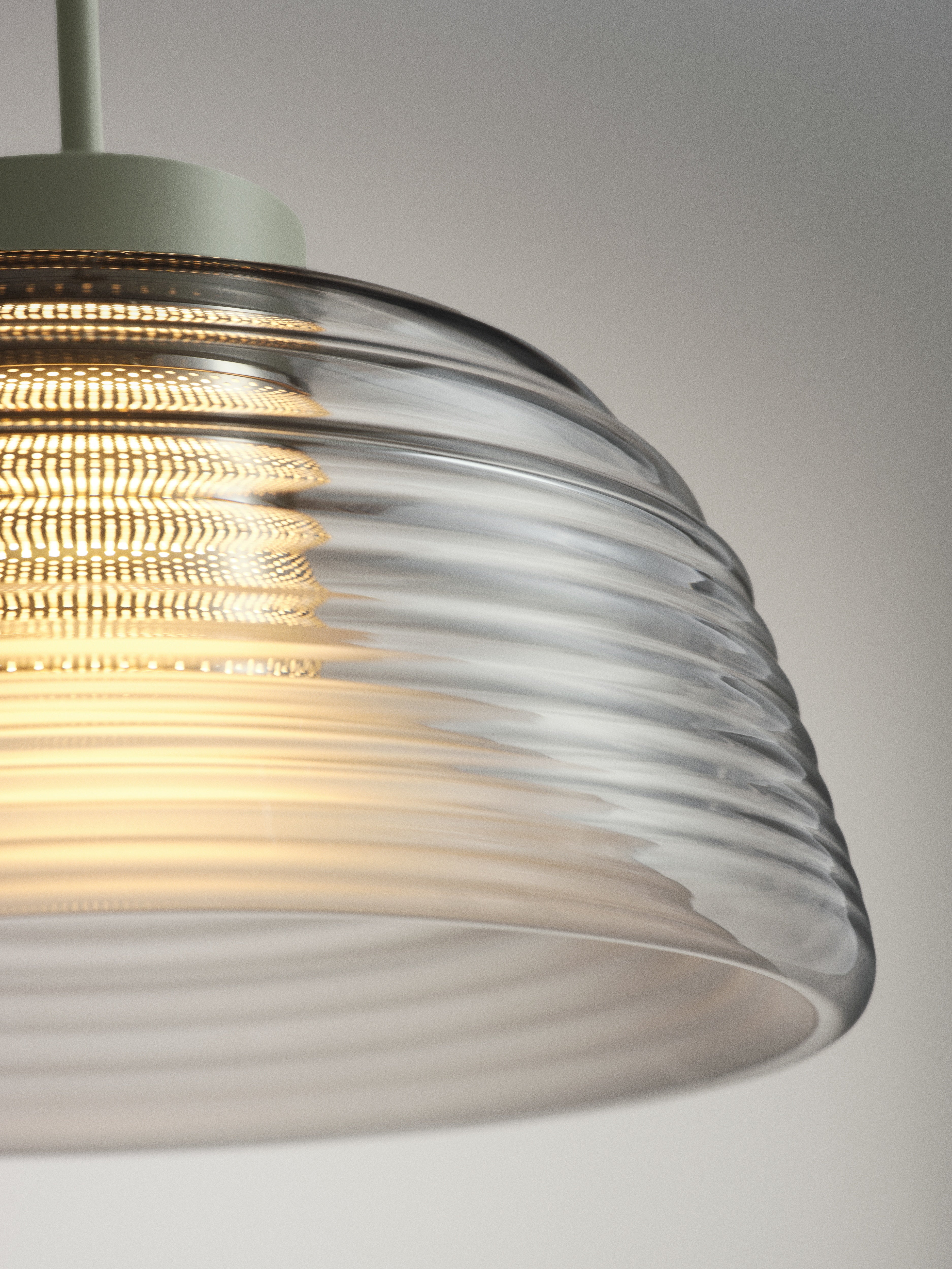 Lampa wisząca TWO-LAYER oliwkowy - Image 7