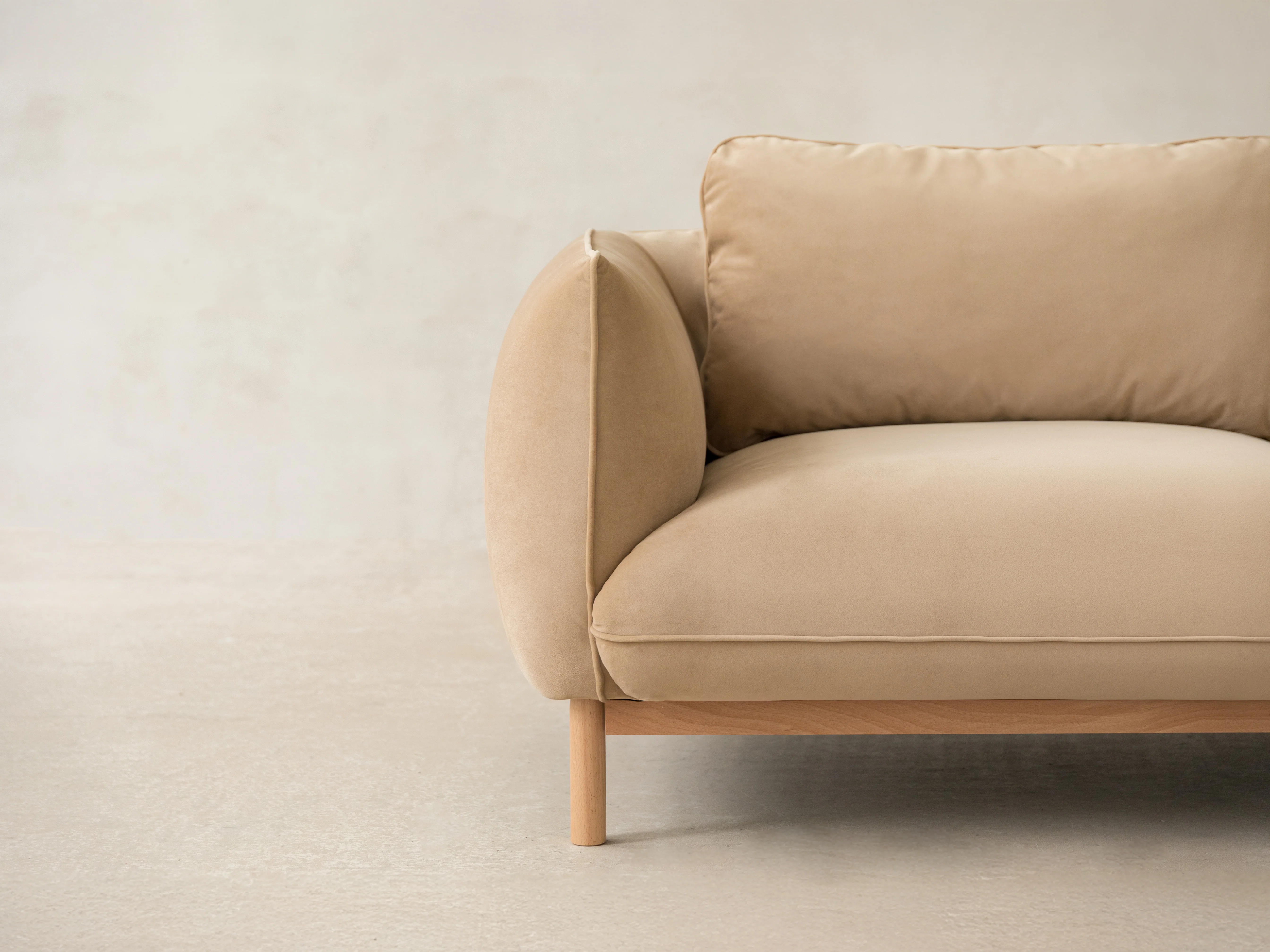 Sofa 4-osobowa ADA piaskowy szenil - Image 13