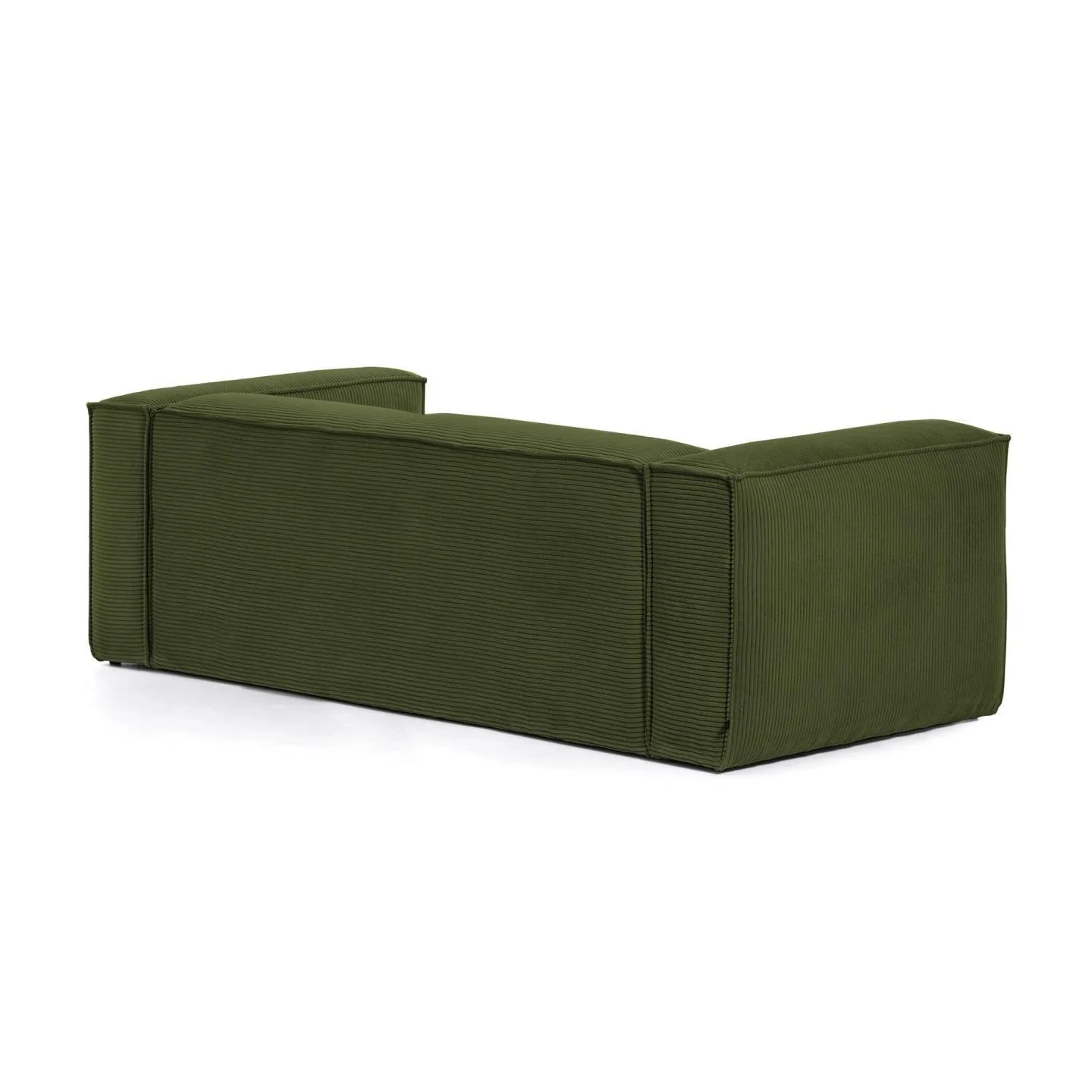 Sofa 2-osobowa BLOK zielony sztruks - Image 10