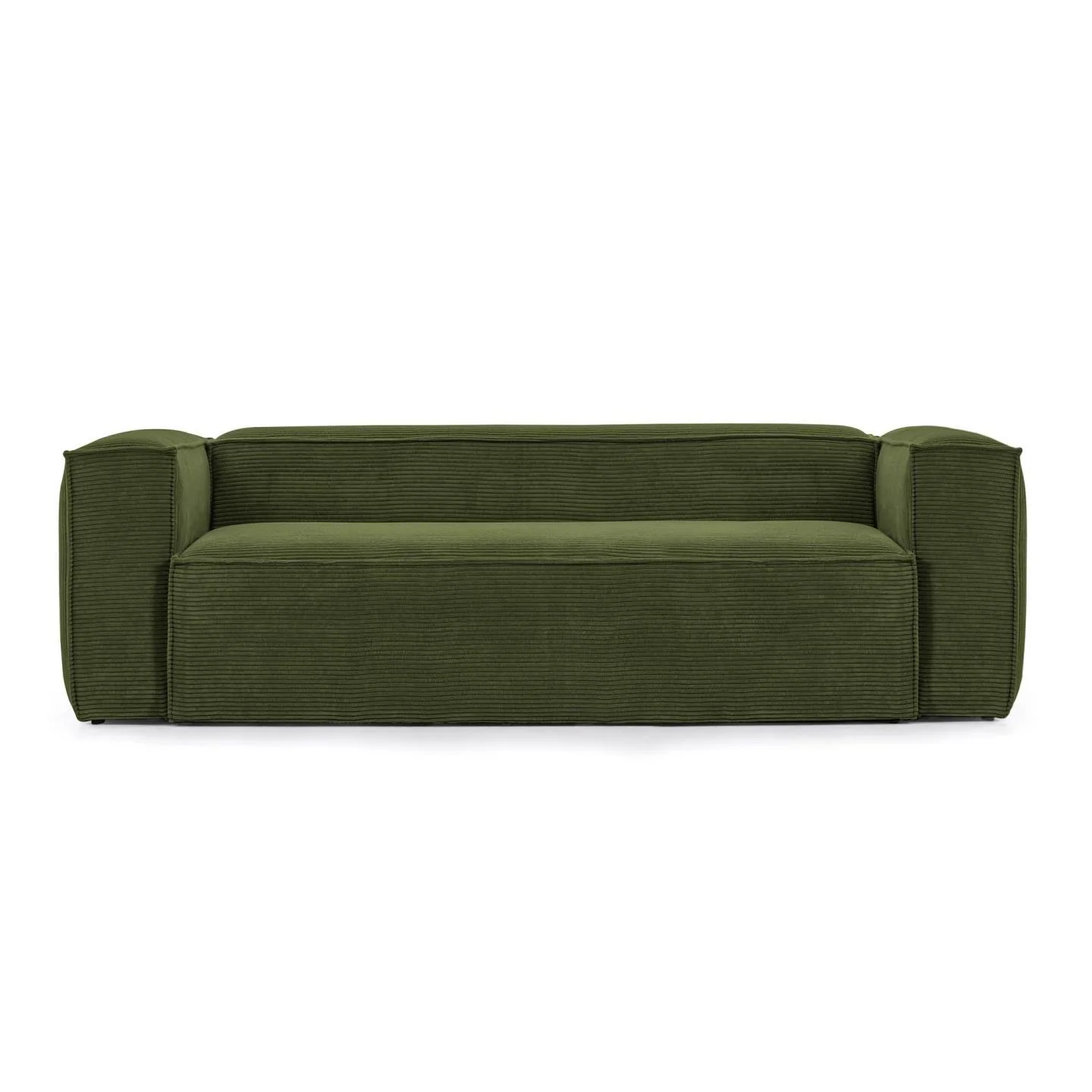 Sofa 2-osobowa BLOK zielony sztruks - Image 8