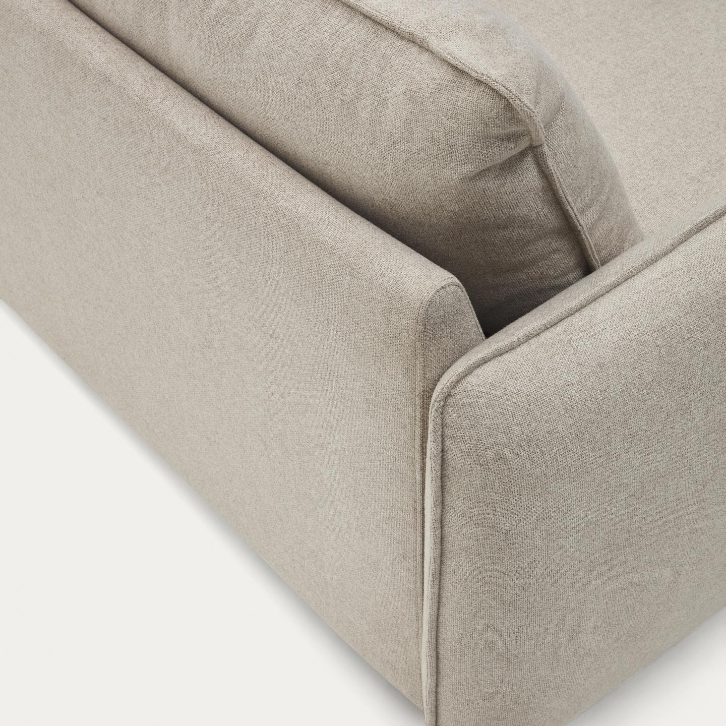 Sofa 2-osobowa z funkcją spania CARLOTA beżowy - Image 17