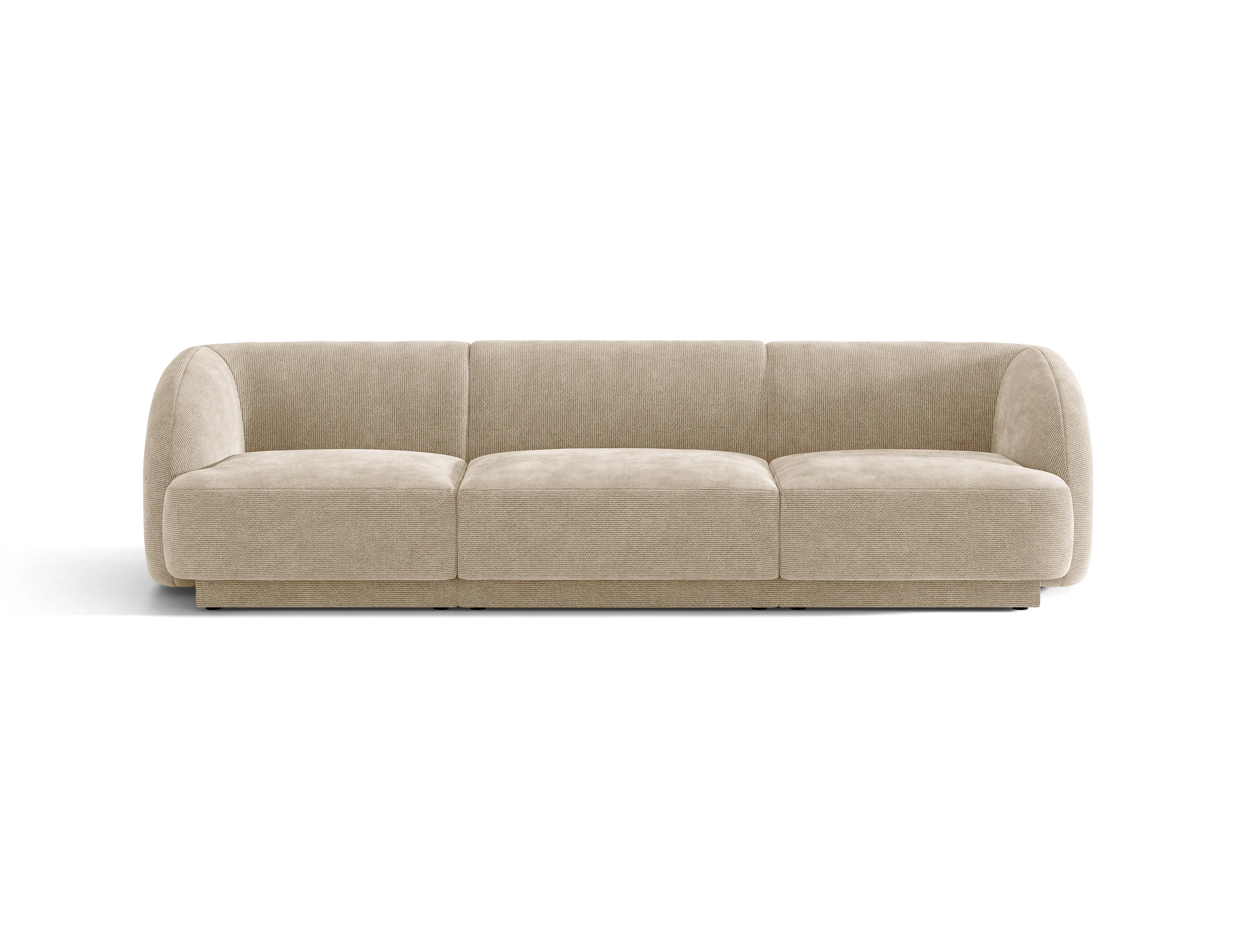 Sofa 3-osobowa MILEY beżowy szenil - Image 2