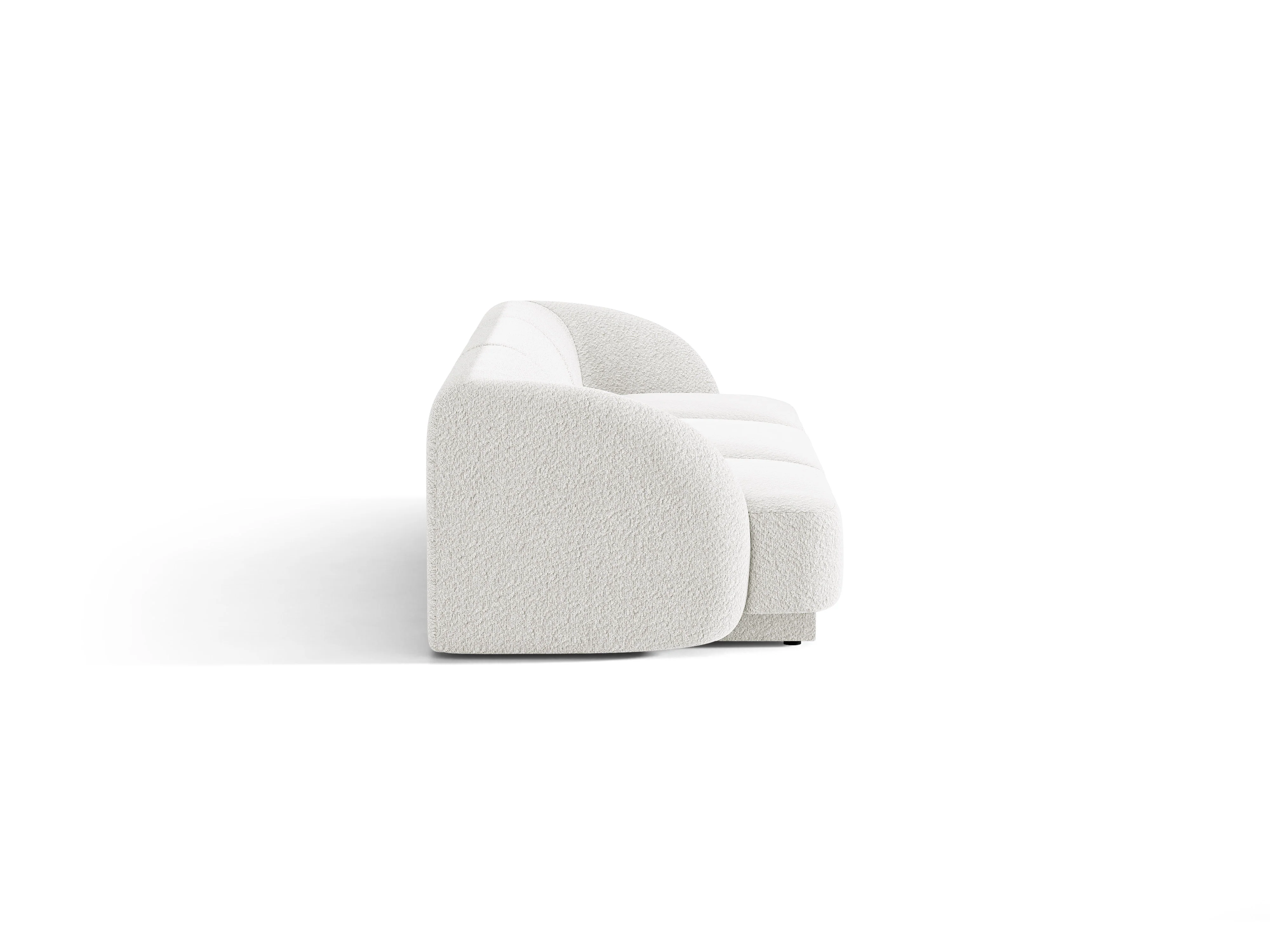Sofa 3-osobowa MILEY biały boucle - Image 3