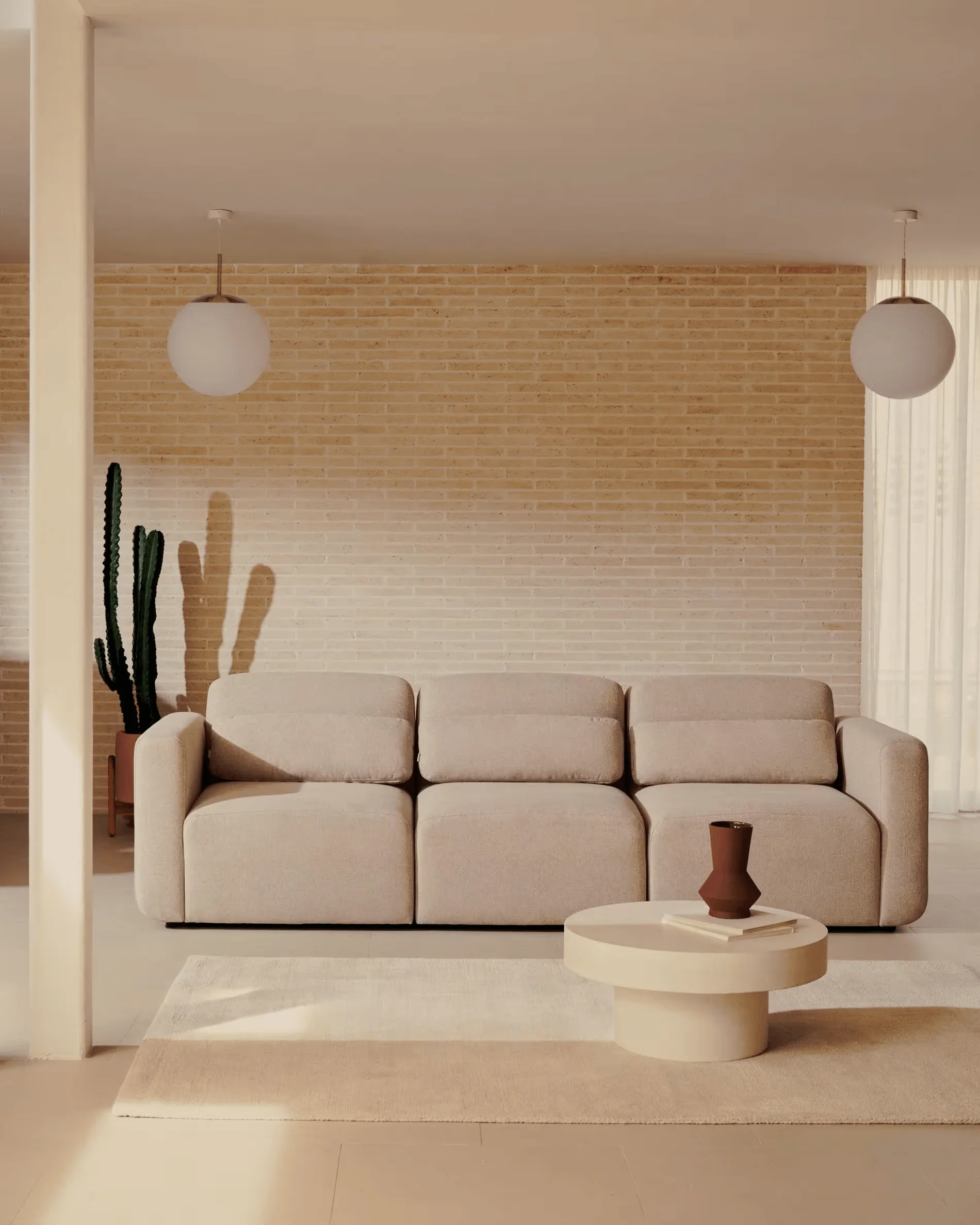 Sofa 3-osobowa NEOM beżowy - Image 2