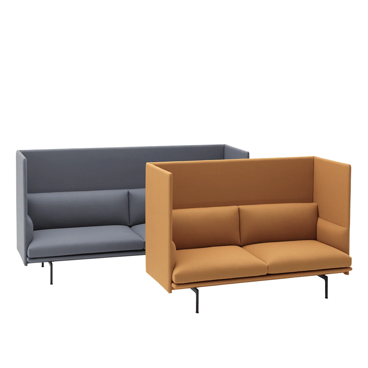 Sofa 3-osobowa OUTLINE HIGHBACK tapicerowana - Image 6