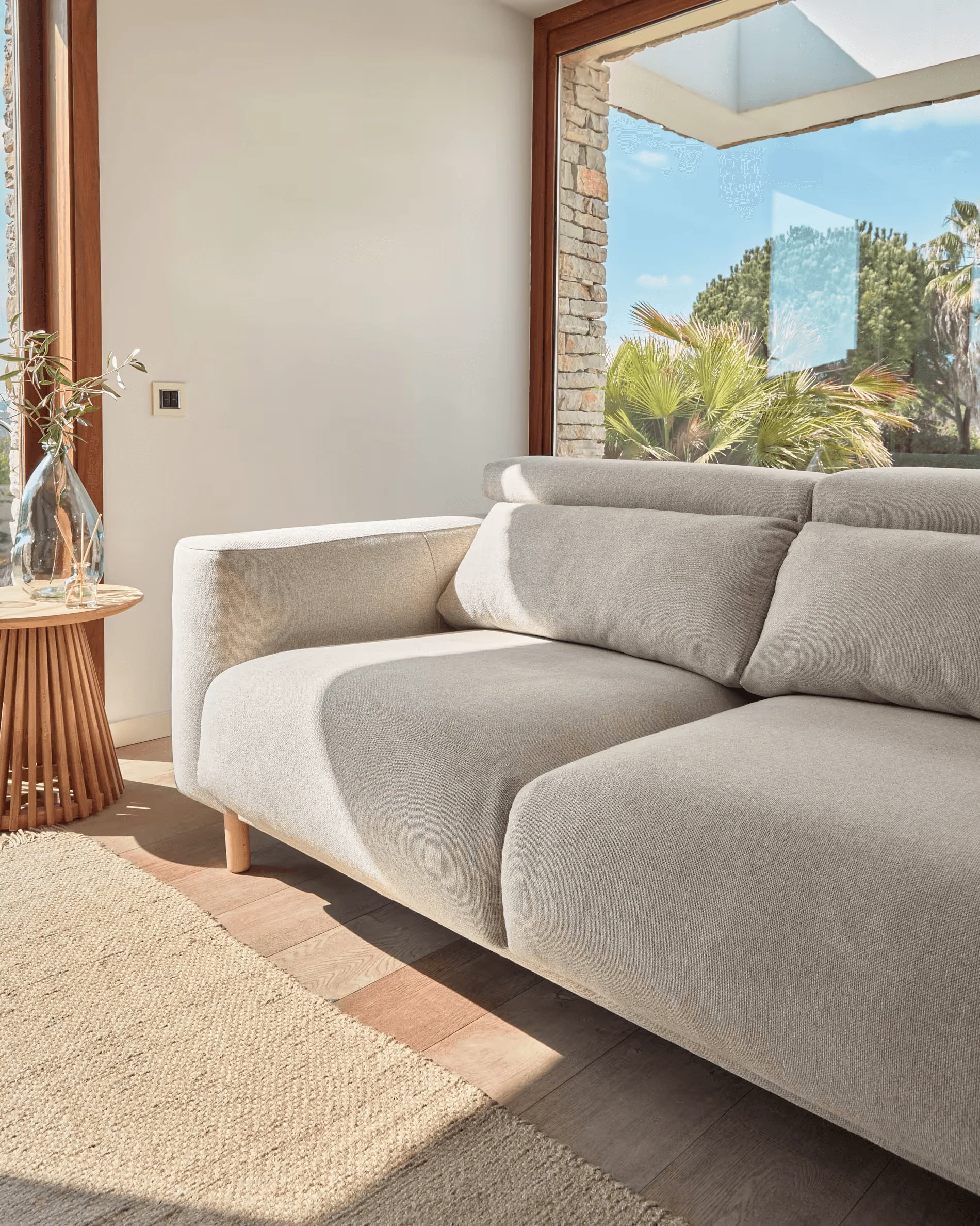 Sofa 3-osobowa SINGA beżowy - Image 10