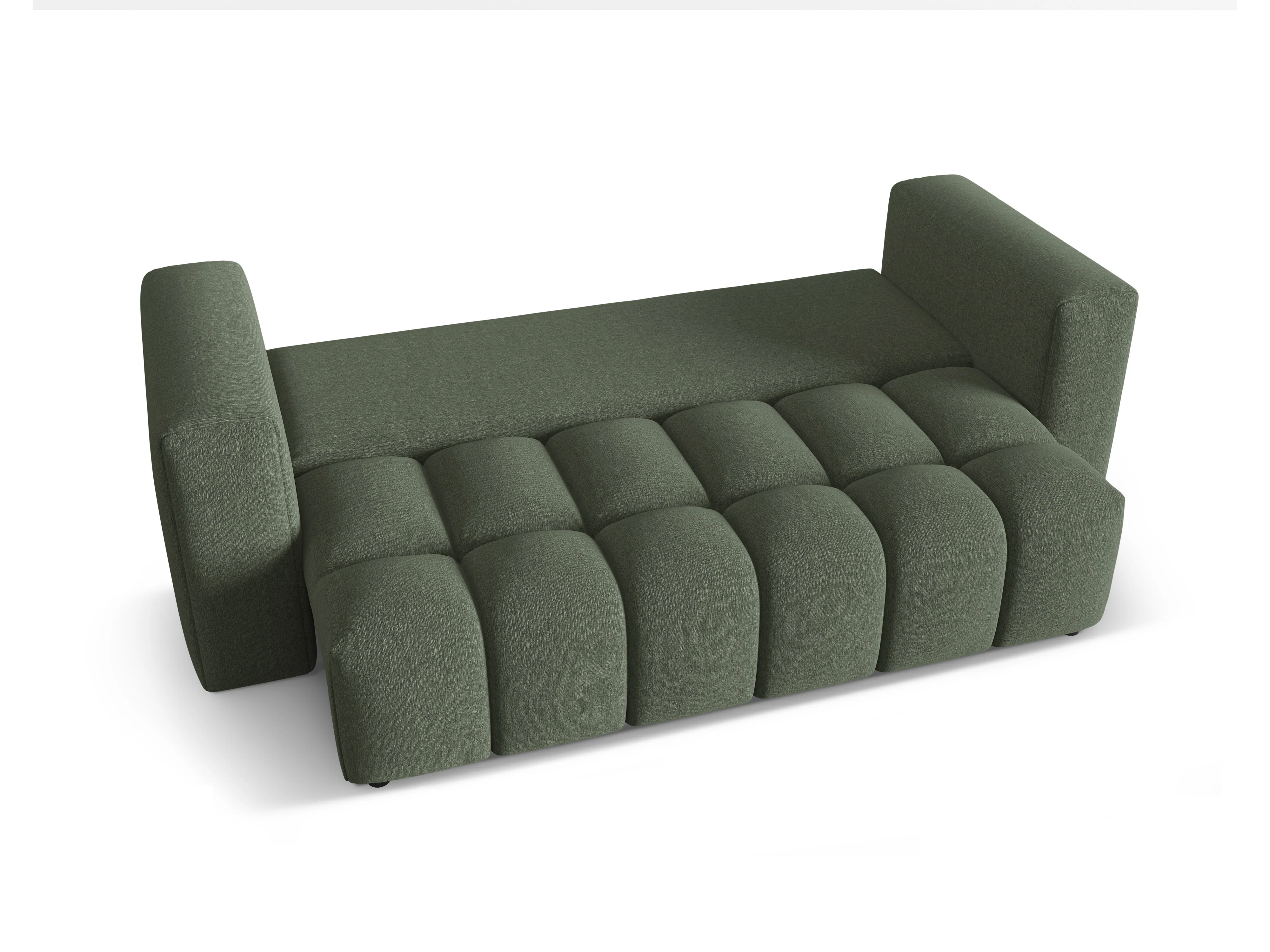 Sofa 3-osobowa z funkcją spania VERONA oliwkowy - Image 2
