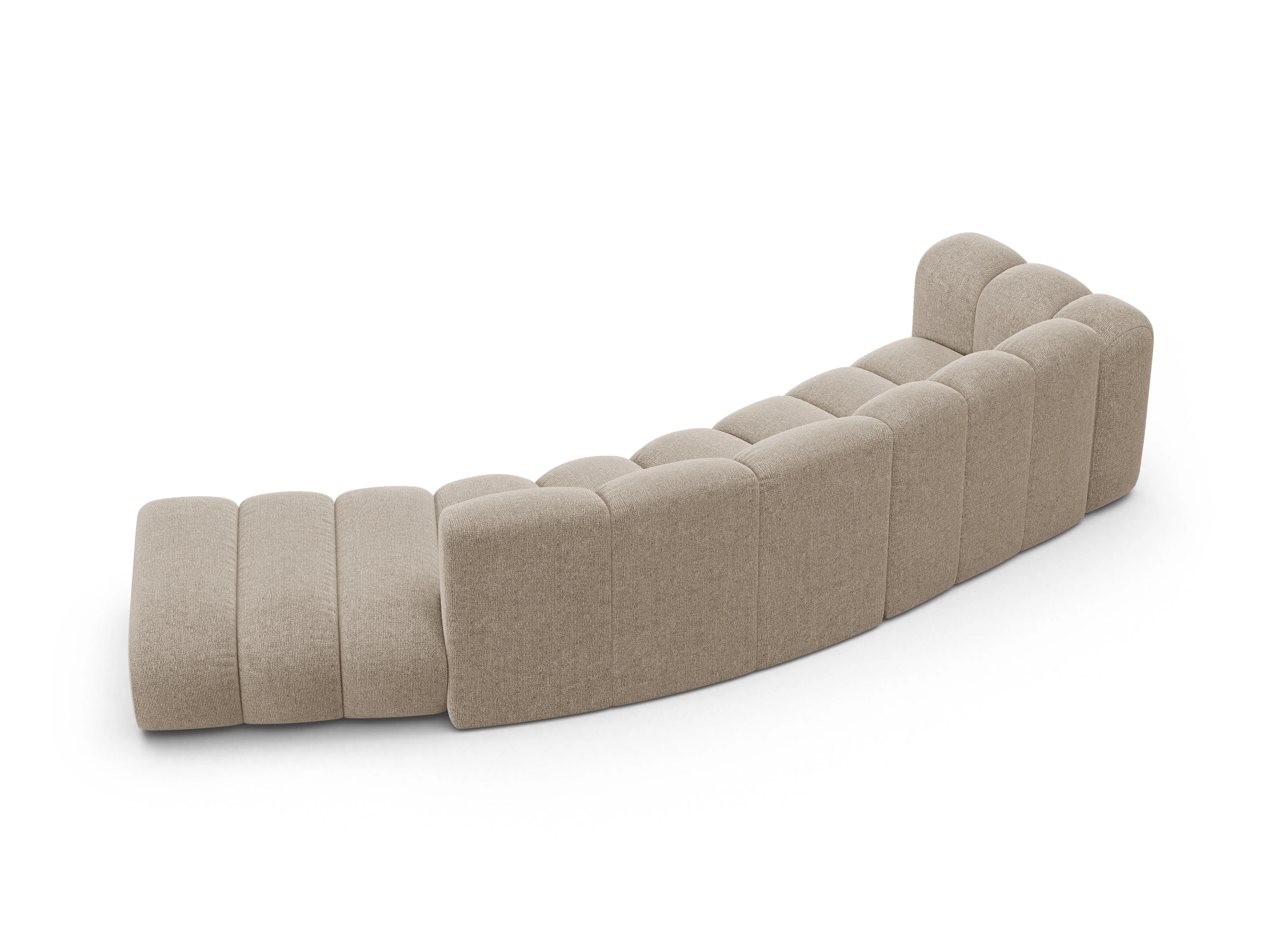 Sofa 5-osobowa prawostronna LUPINE beżowy szenil - Image 4