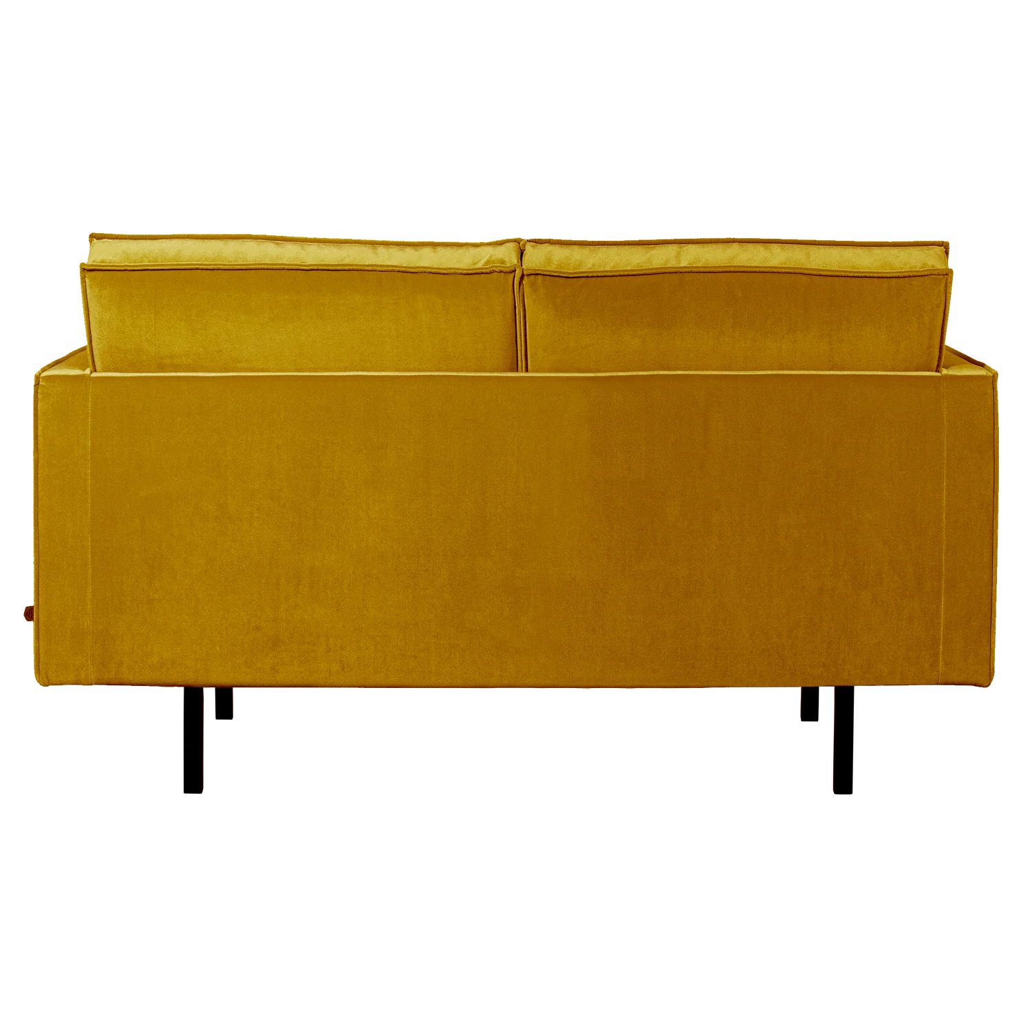 Sofa aksamitna 2-osobowa RODEO musztardowy - Image 4